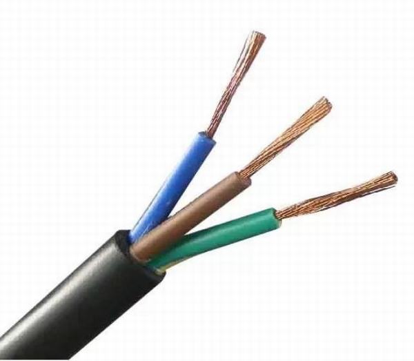 China 
                        Triple Cores Flexible PVC Insulated Wire Cable Rvv 1.5mm2 2.5mm2 4mm2
                      manufacture and supplier