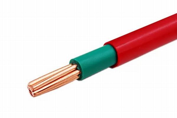 Chine 
                                 Deux couches isolant en PVC le câble électrique sur le fil de cuivre multibrins simple coeur                              fabrication et fournisseur