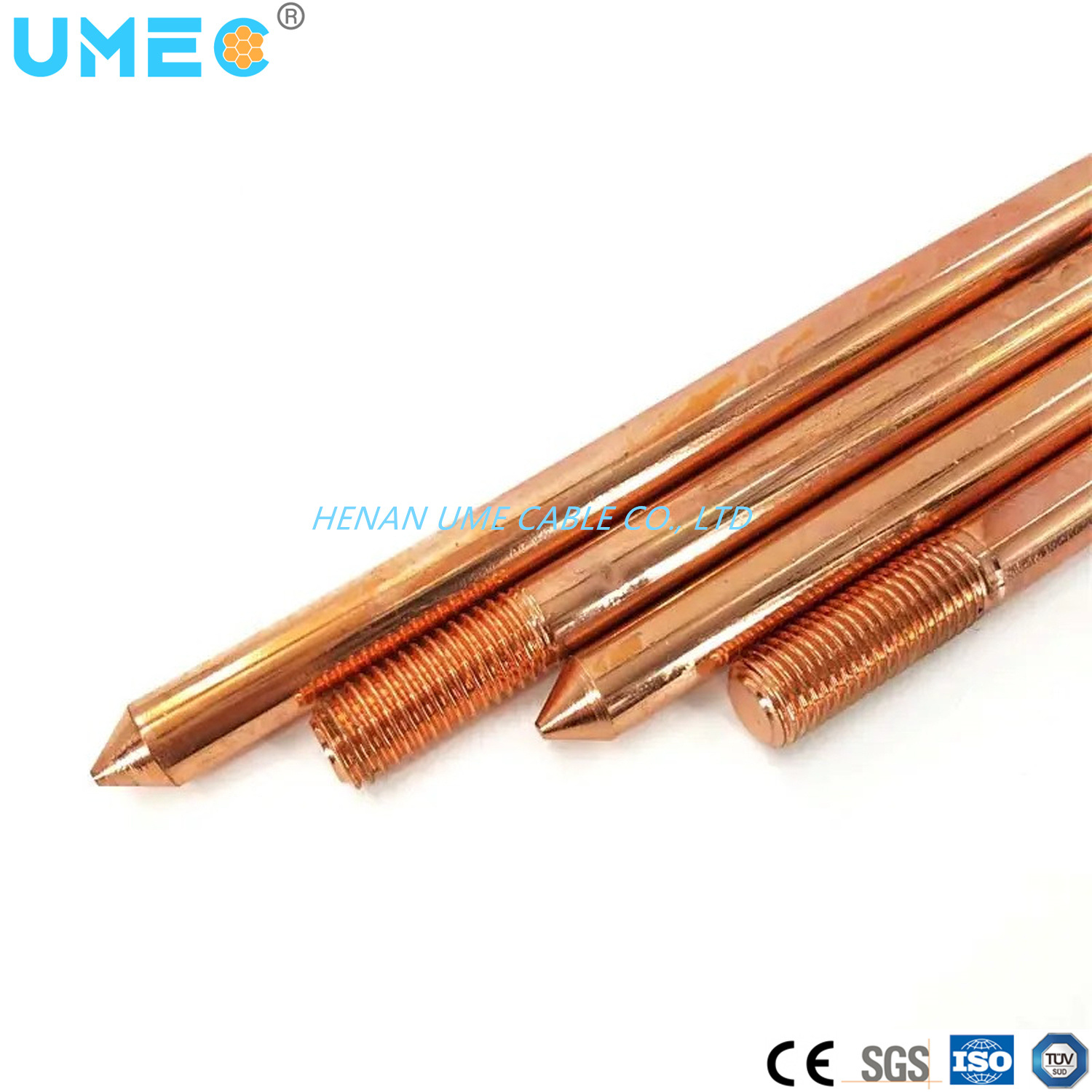 China 
                La barra de tierra Copper-Plated 0,25mm
              fabricante y proveedor
