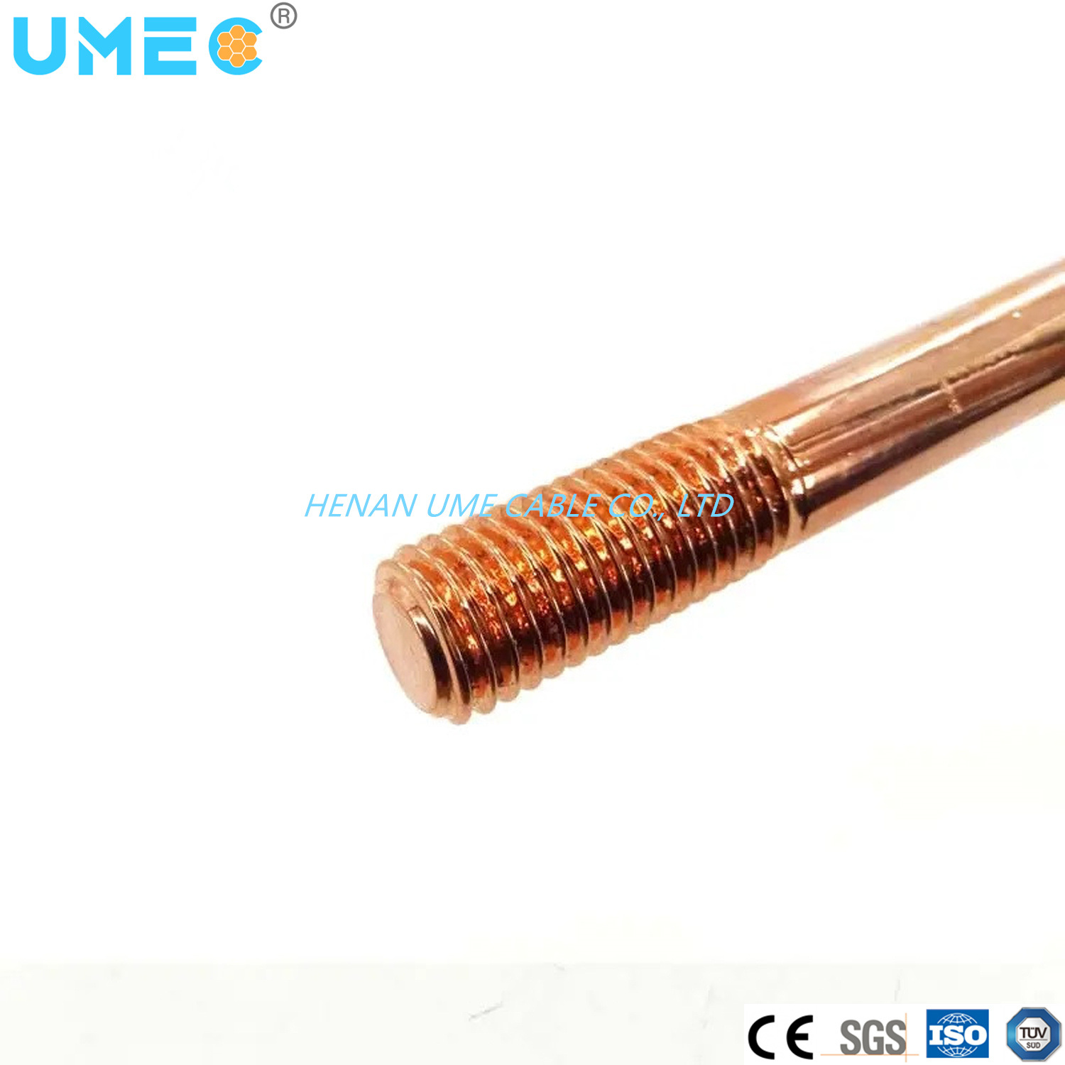 0.33mm-0.38mm Copper-Plated Ground Rods