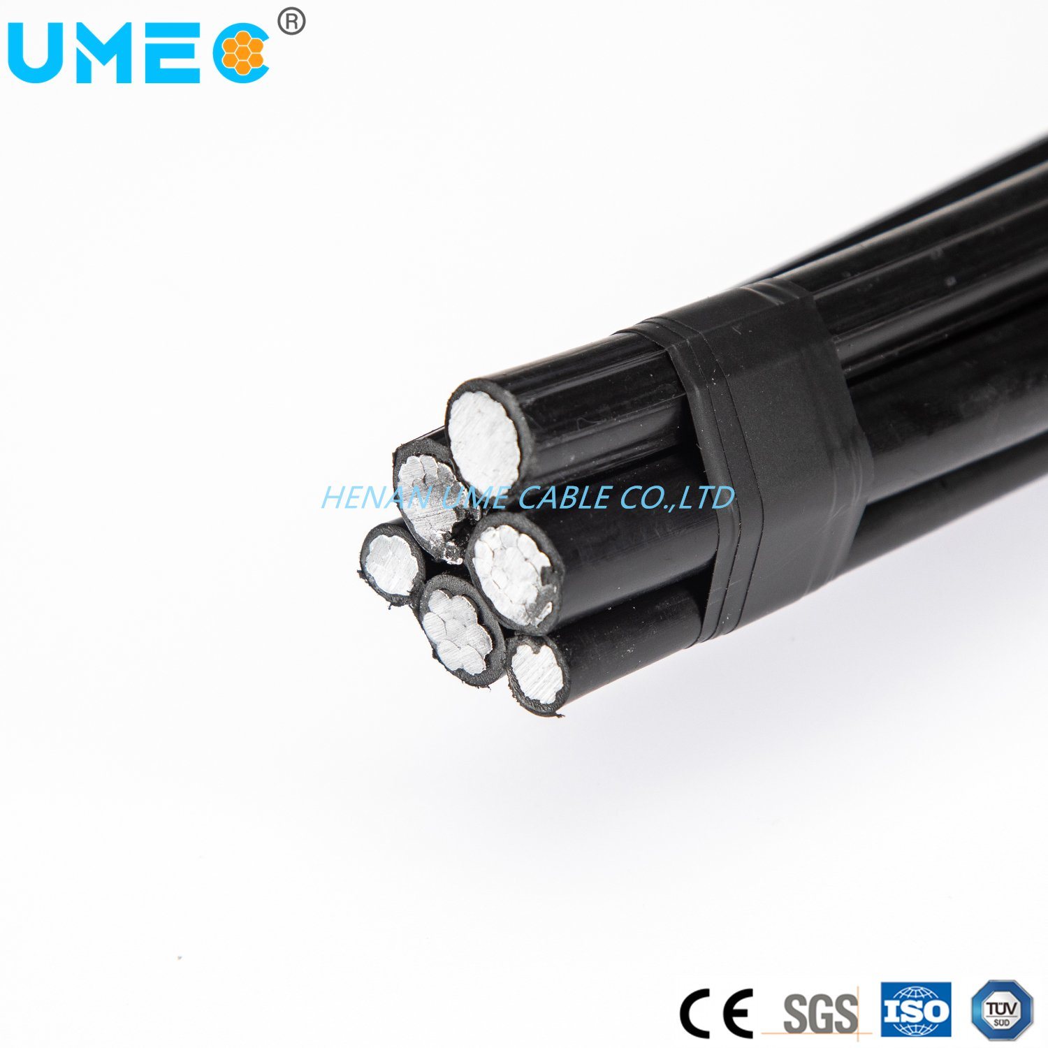 0.6/1kv ABC Cable Overhead Transmission Line Aerial Bunched Caai Cable / Self-Supporting Cable