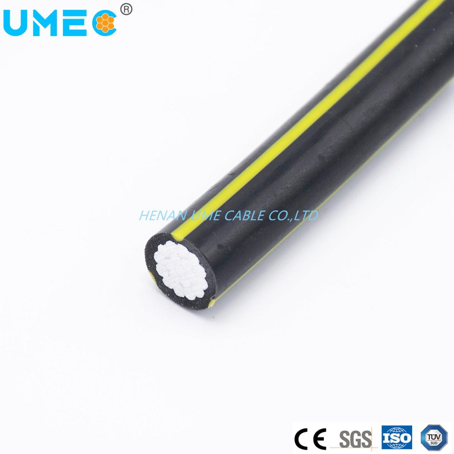 1/0AWG 2/0AWG 4/6AWG Concentrically Stranded Covered Line Wire
