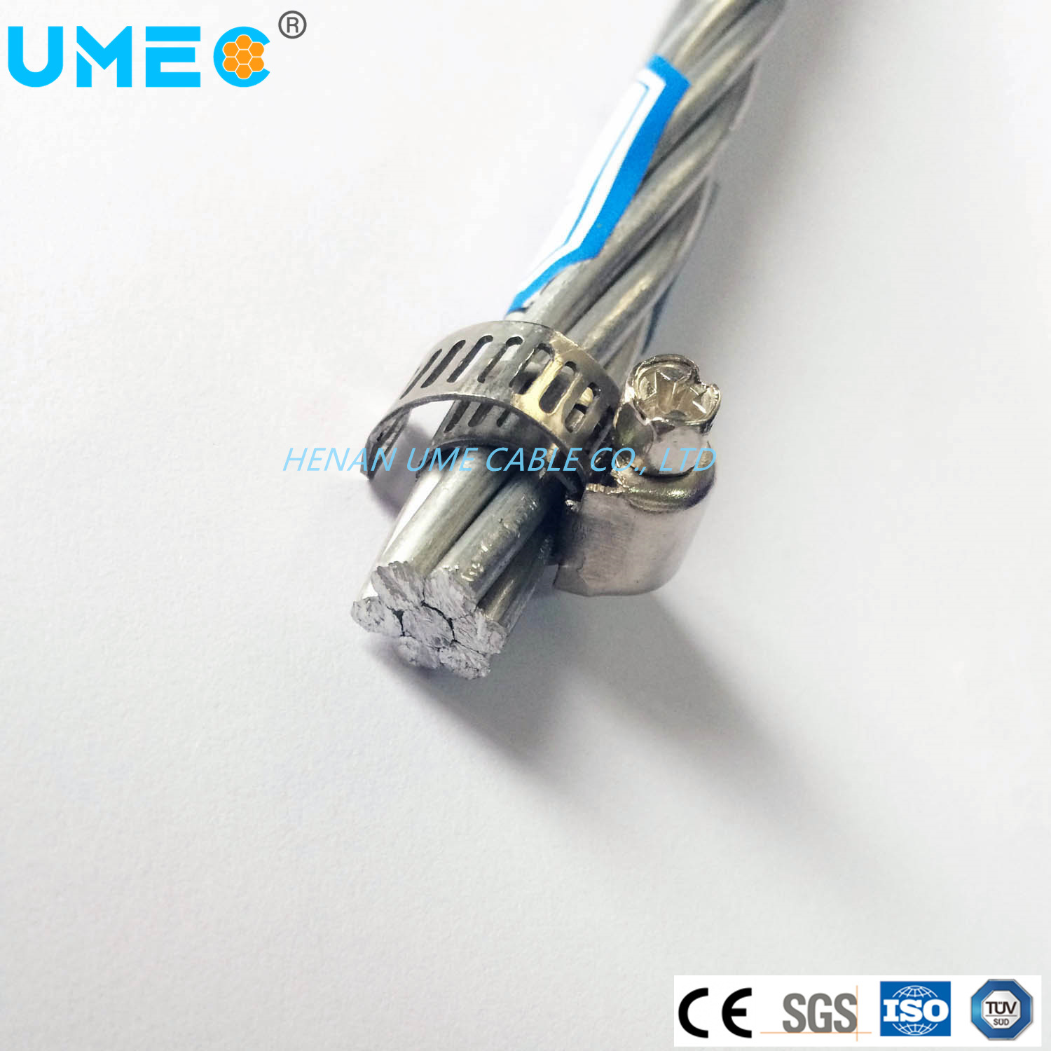 
                19/3.18 Mulberry 19/4.12 AAAC conducteur concentrique en alliage en aluminium Câble direct des prix en usine
            