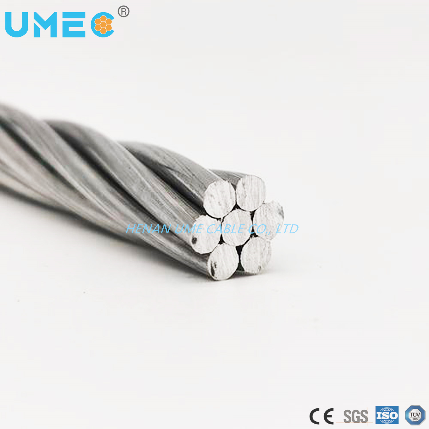China 
                2/4/6 AWG Rose/Peachbell All Aluminum Conductor AAC Conductor
              manufacture and supplier