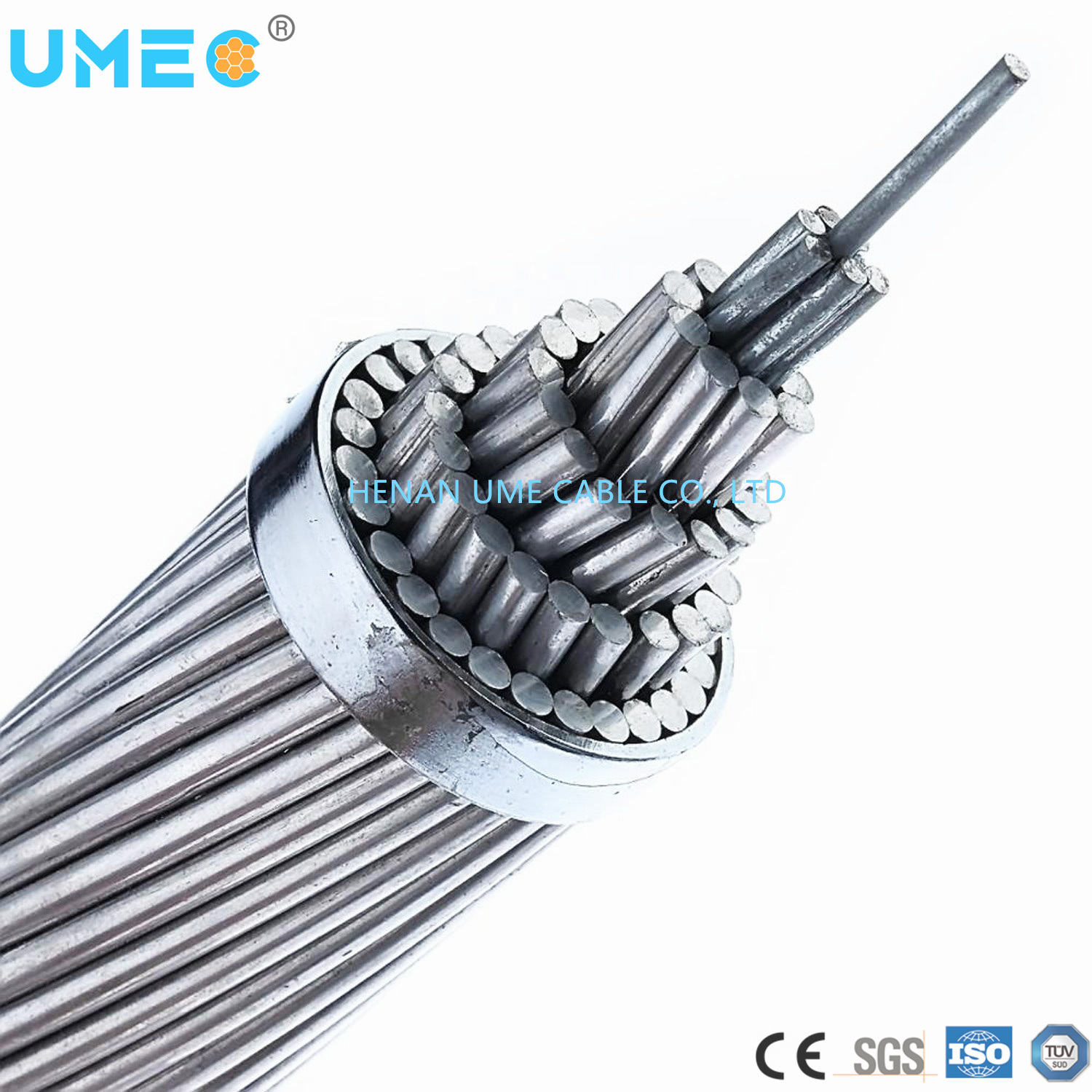 China 
                2/4 AWG Aluminum Conductor Aluminum Alloy Reinforced Acar Conductor
              manufacture and supplier