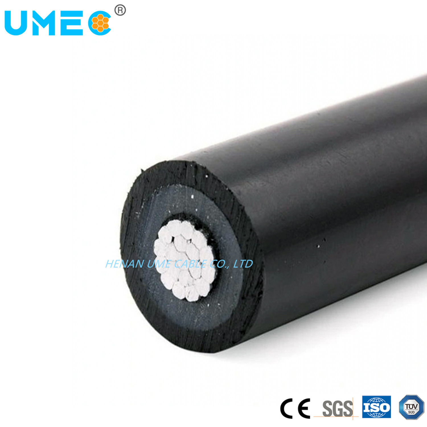 25kv Medium Voltage 3 Layer AAC Conductor Covered Aerial Cable
