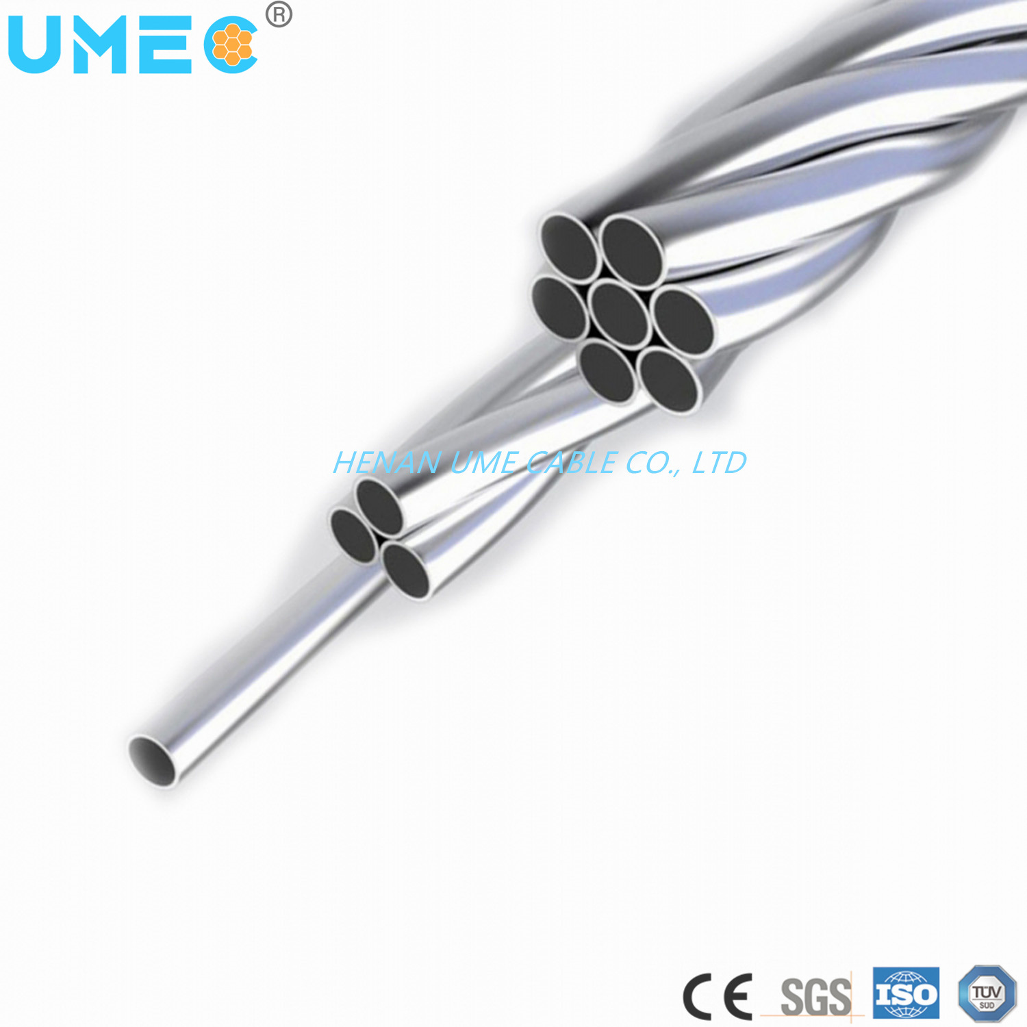 China 
                5/7/8 AWG Alambre de acero revestido de aluminio/hilo conductor de la AEC
              fabricante y proveedor