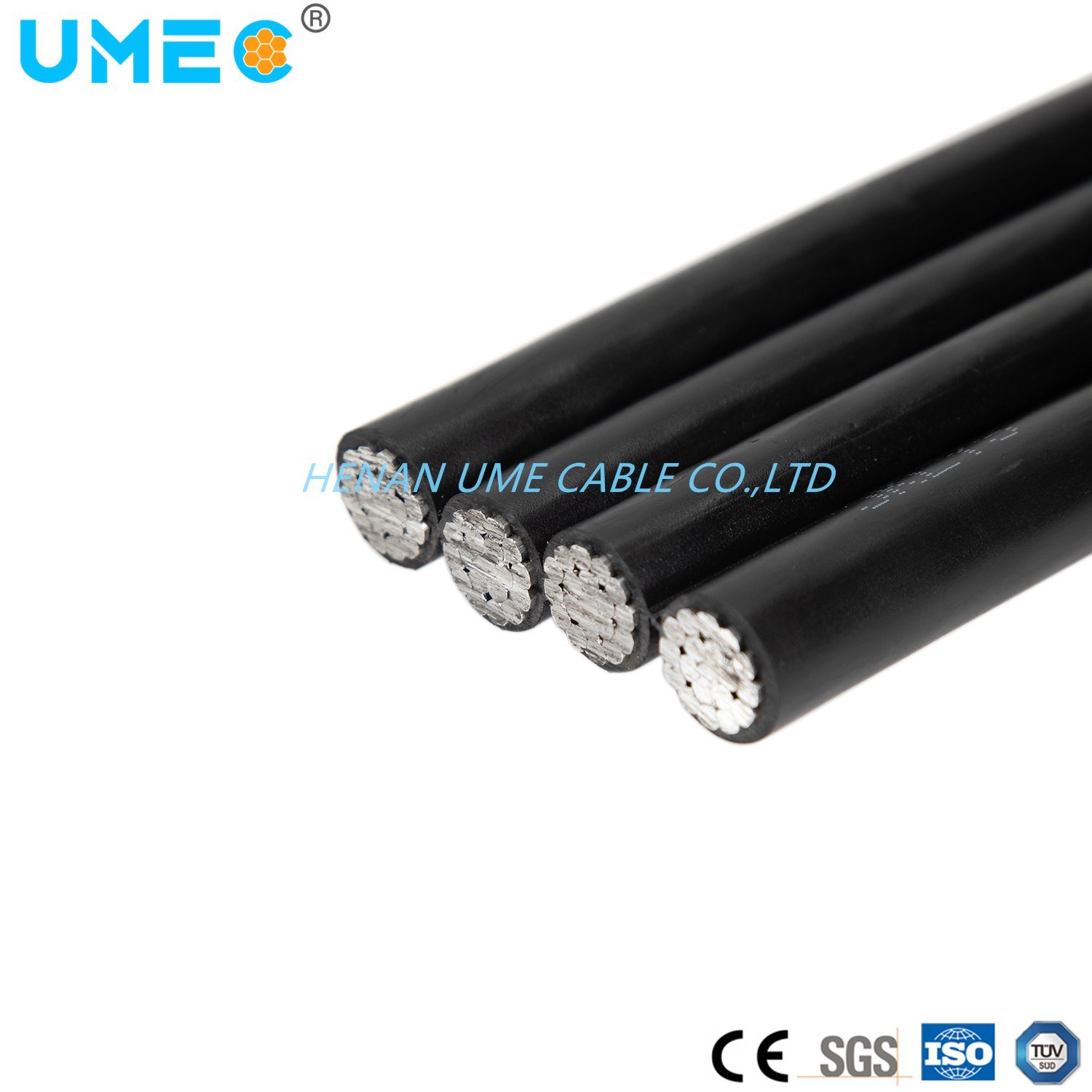 Aerial Bundle Cable Aluminum Covered Line Wire ABC Cable