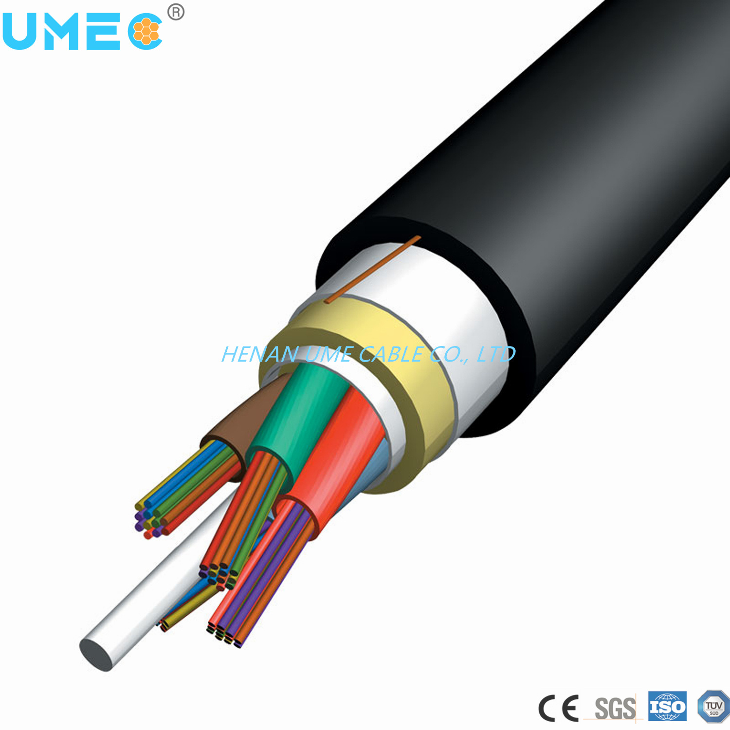 
                Câble d′antenne câbles All-Dielectric autonomes ADSS
            