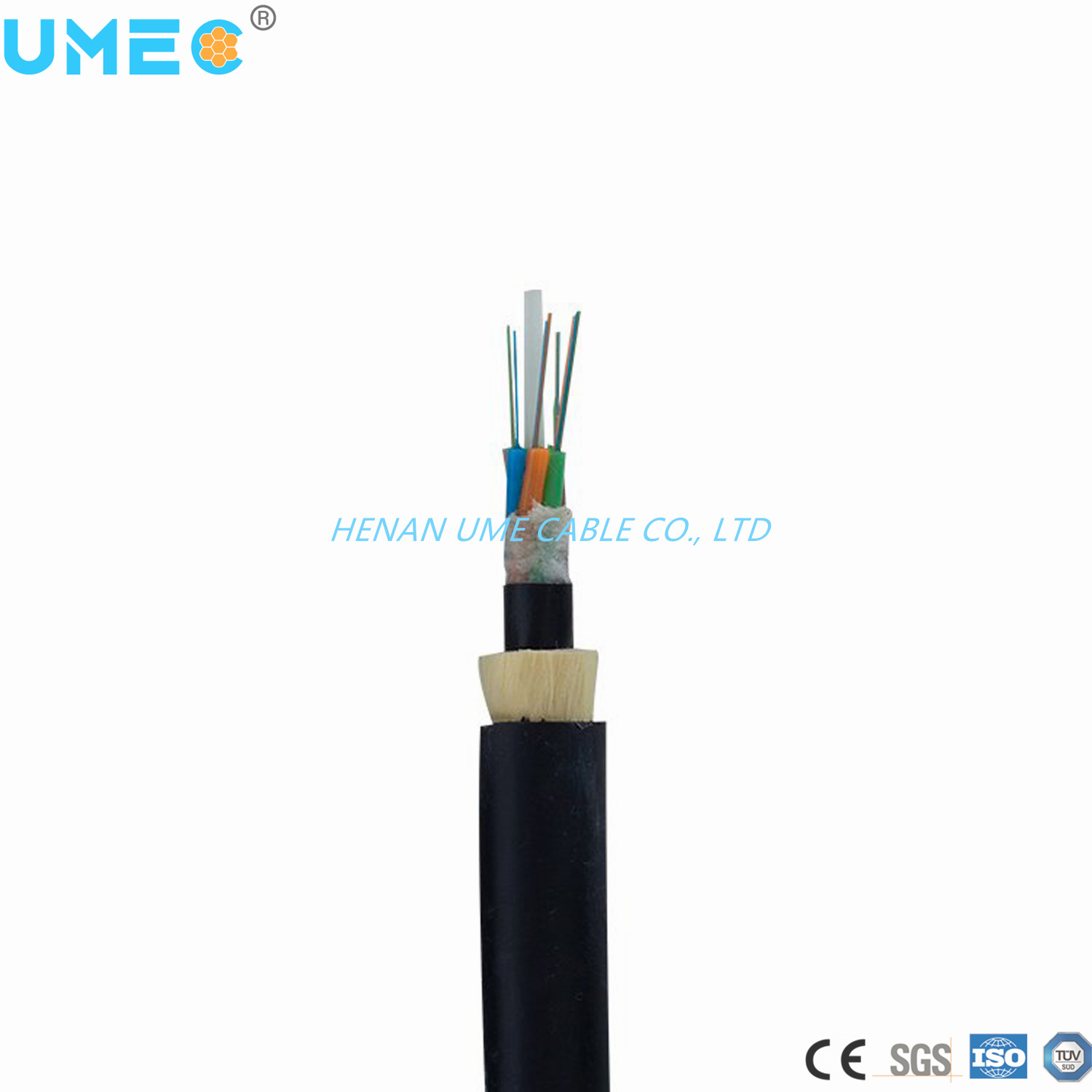 Chine 
                Tous les câbles à fibre optique ADSS autosupportés Dielectric
              fabrication et fournisseur