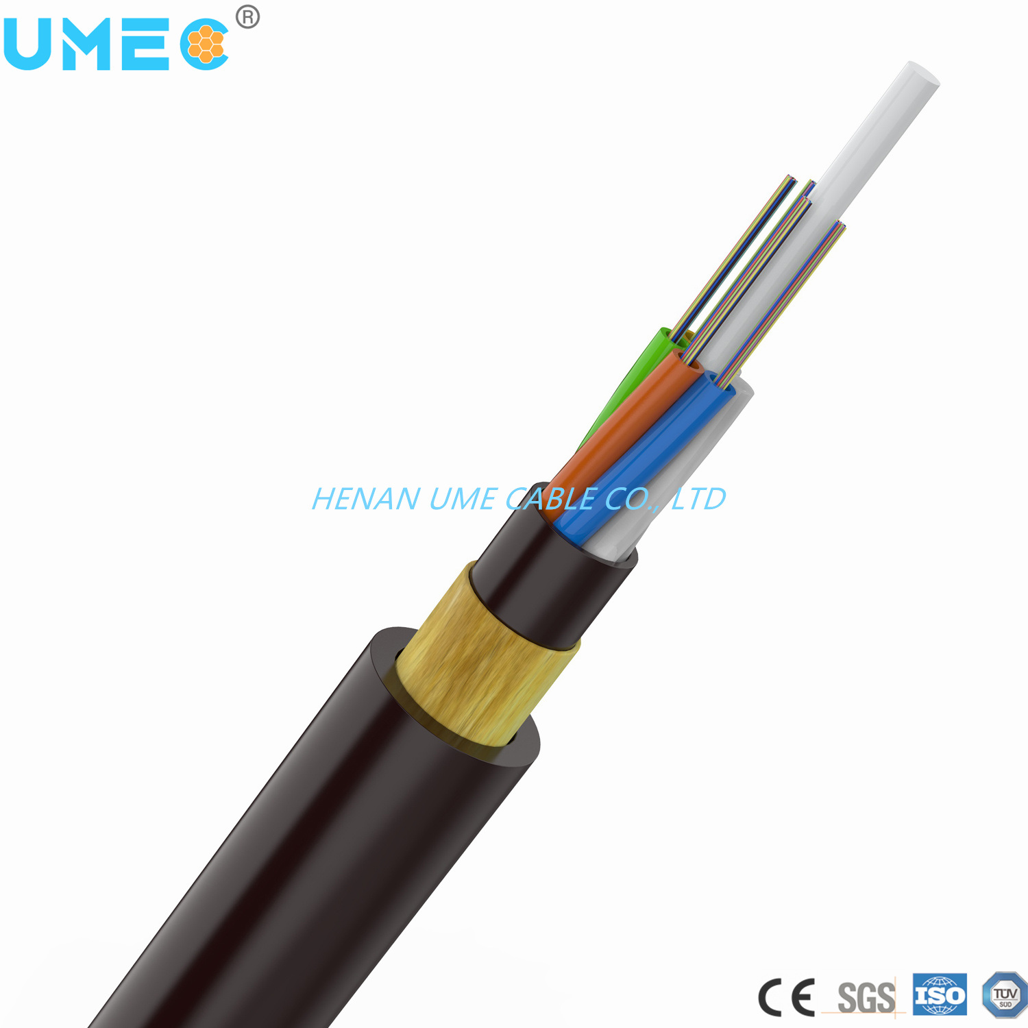 China 
                All Dielectric Self-Supporting Optical Fiber Cable ADSS
              manufacture and supplier