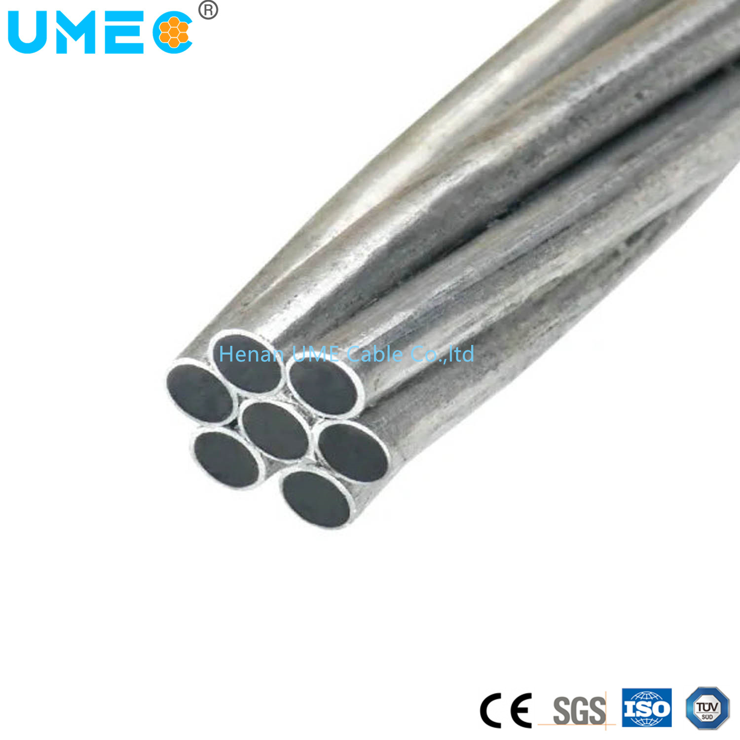 Chine 
                Fil de masse en acier au métal aluminium fil d′Alumoweld de câble ACSR/AW #7#8#9
              fabrication et fournisseur