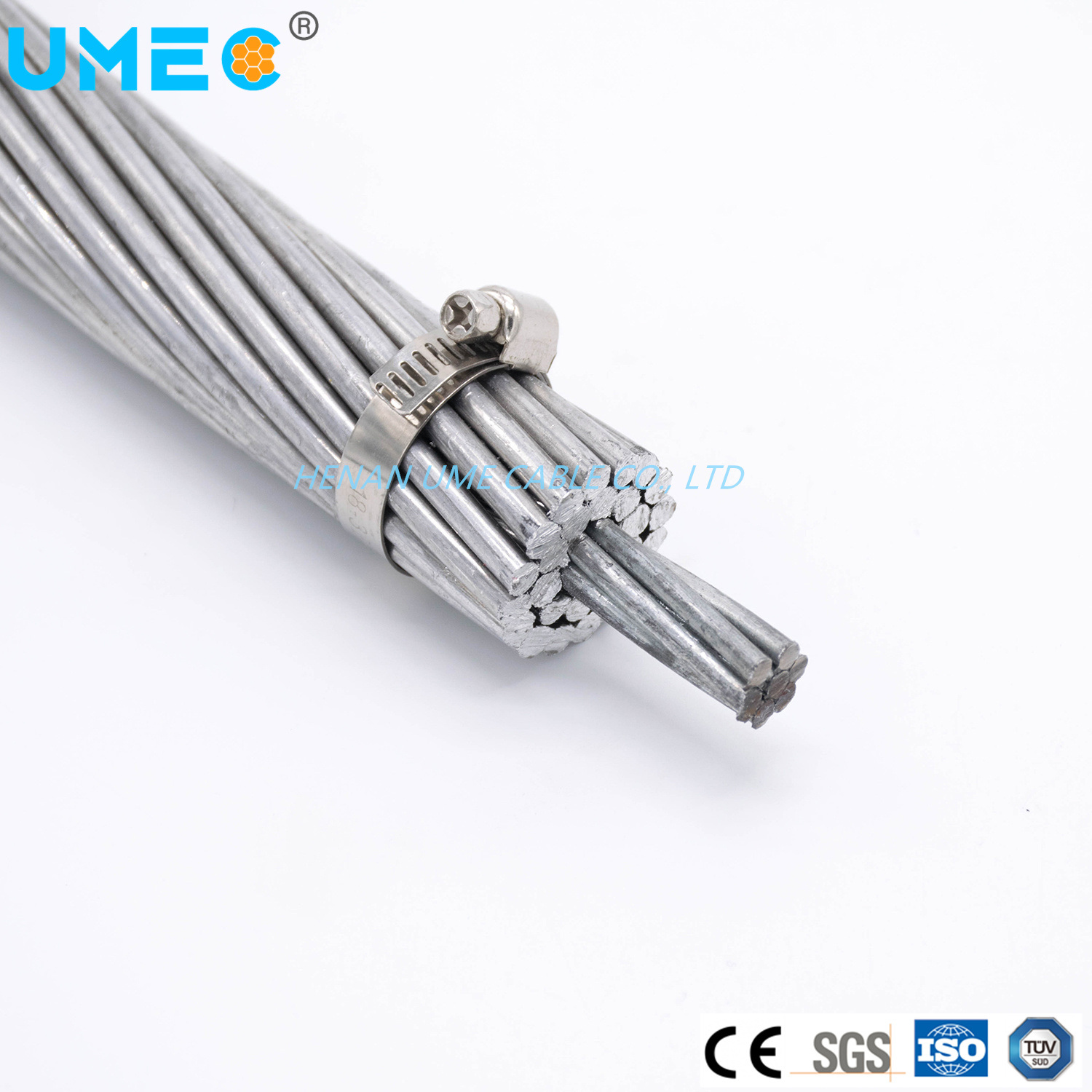 China 
                Conductor trenzado de acero revestido de aluminio
              fabricante y proveedor