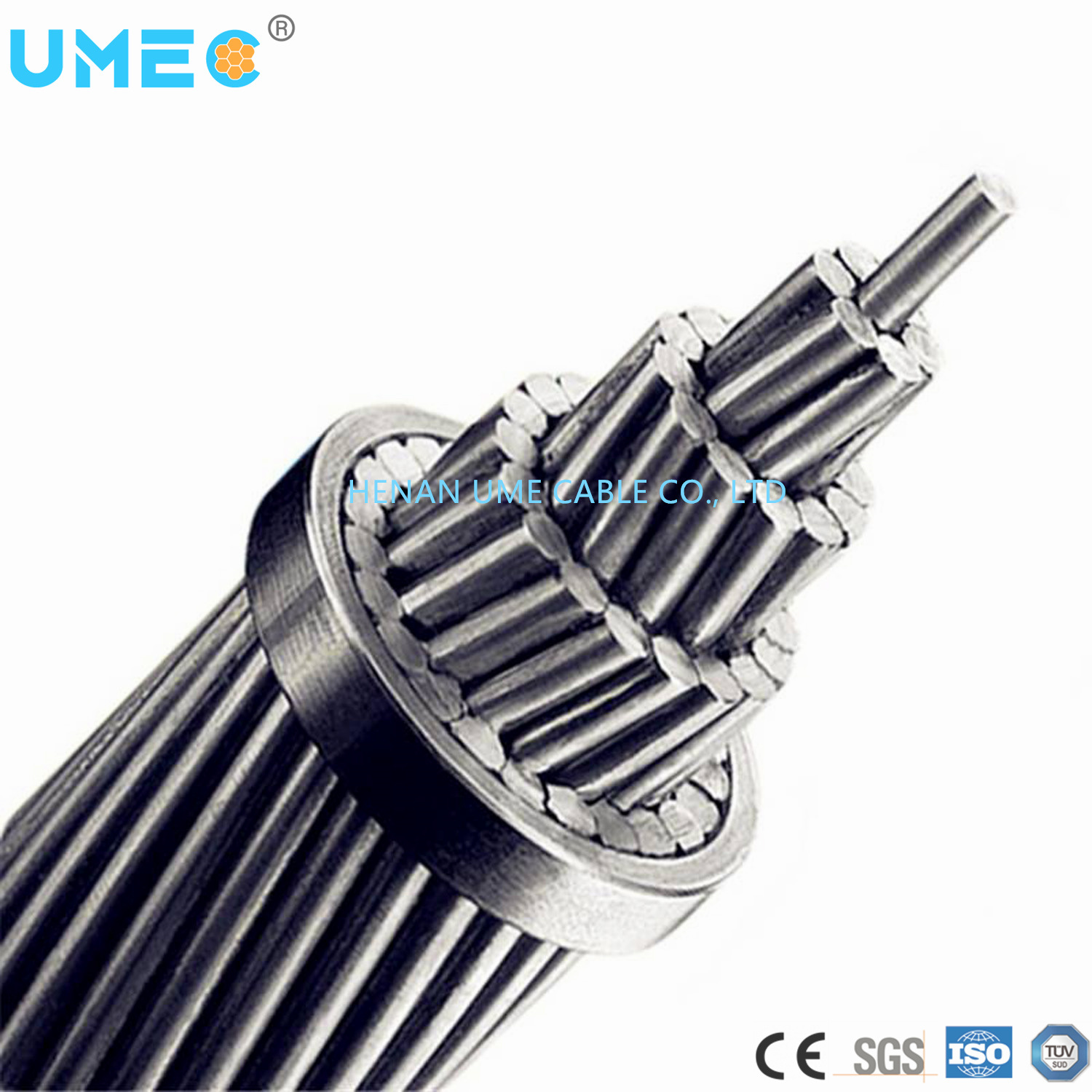 Bare Conductor Aluminum Conductor Alloy Reinforced Acar