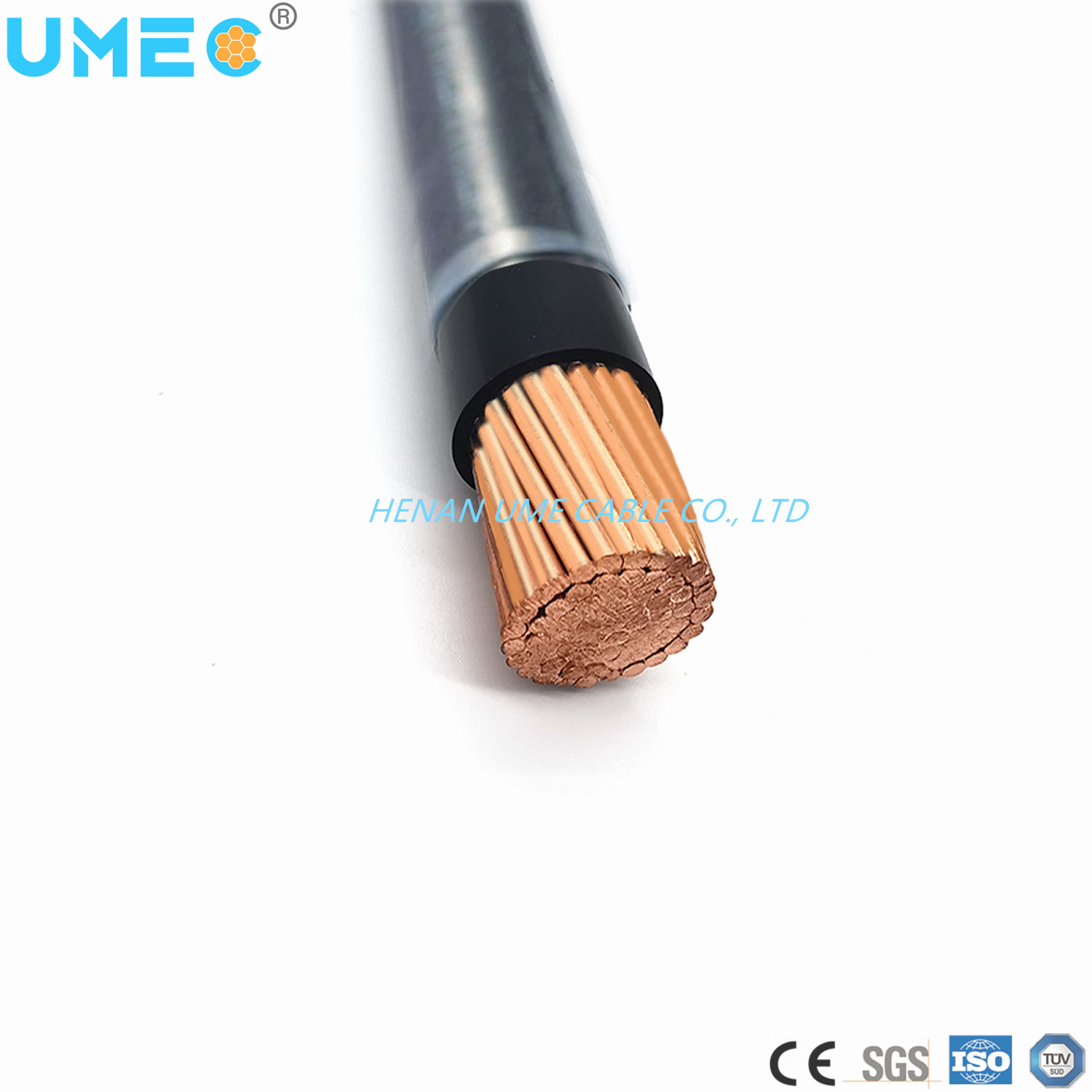 Black Nylon Wire Cable 0.6/1kv Annealed Copper/PVC Insulated /Nylon Jacket Electric Wire Thhn