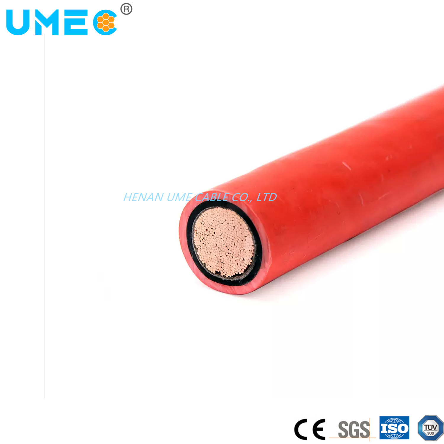 China 
                Resistente a UV vermelha preta Fio Solares Fotovoltaicos 6mm Cabo PV 10AWG PV1-F Preço de cabo
              fabricação e fornecedor