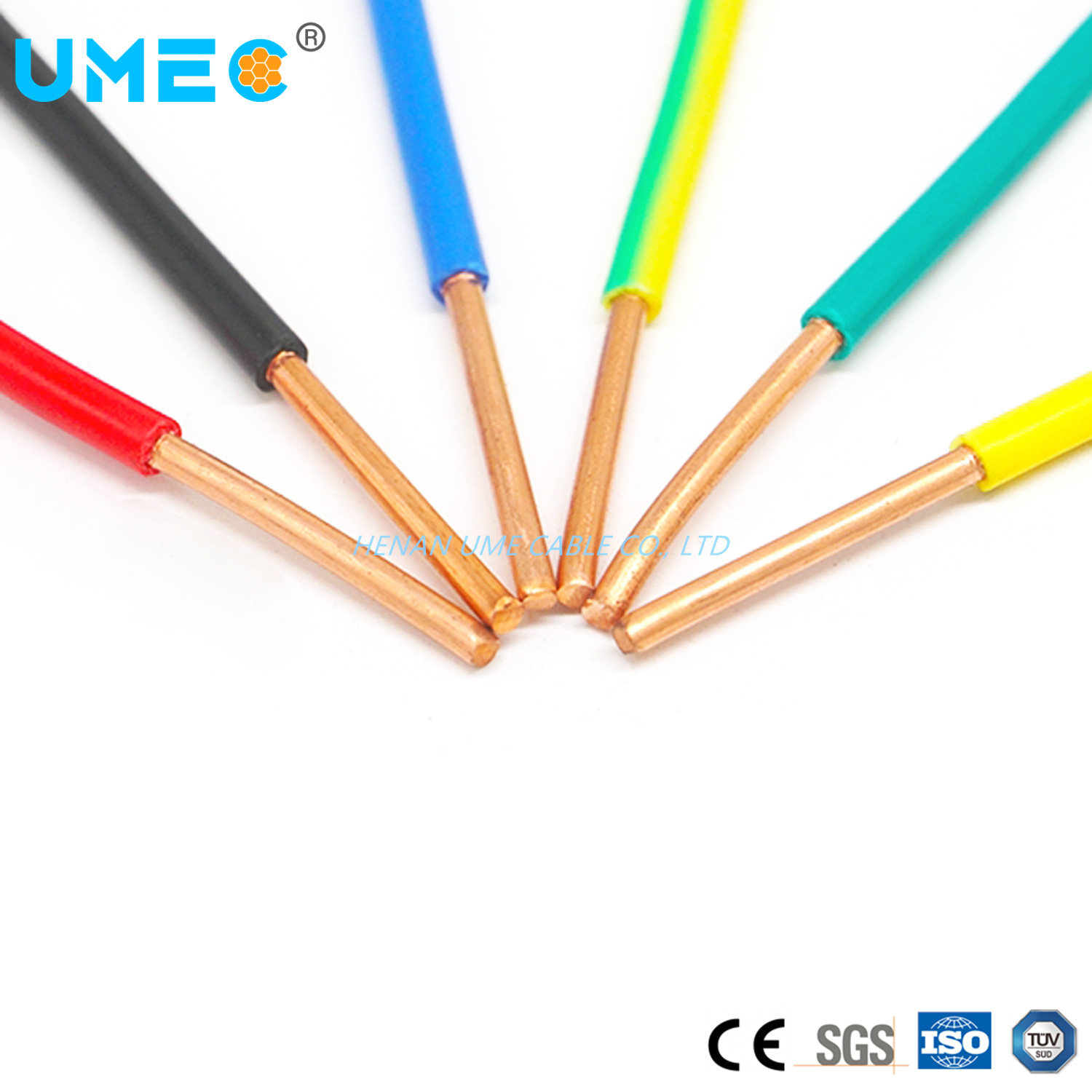 China 
                Construção de fios elétricos Cu Conductor PVC isolado fio BV
              fabricação e fornecedor