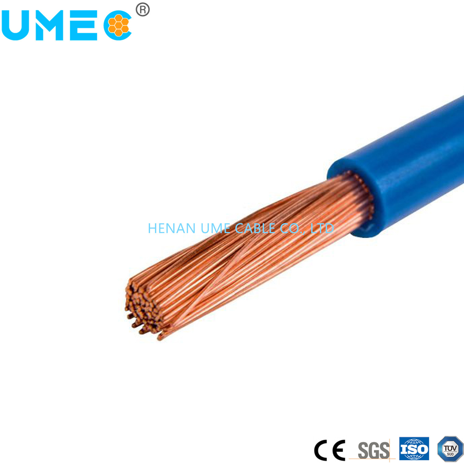 Building Flexible Round Multicore Strands Wire Electrical Wire Tw/Thw/Thhn PVC Wire