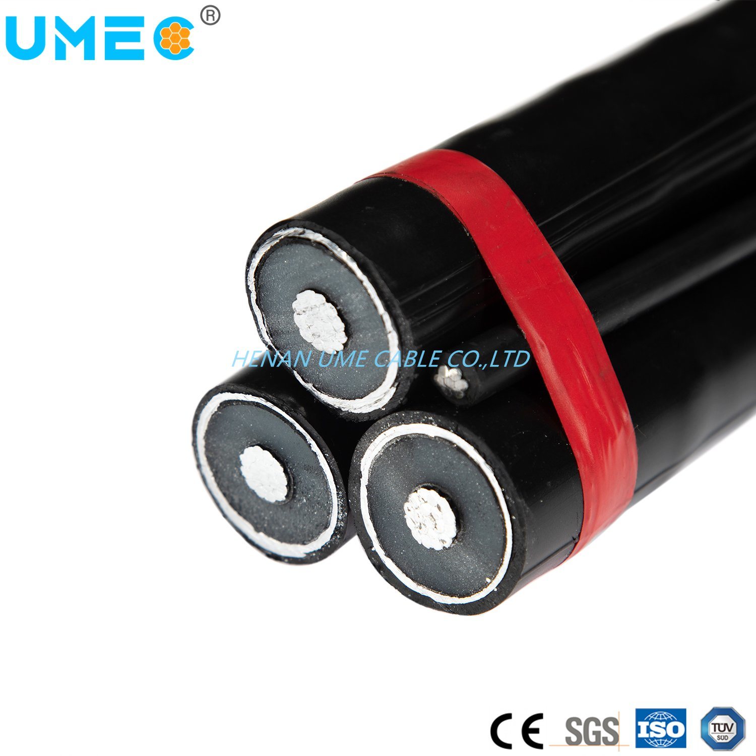 China 
                CE 11kv 33kv PVC/XLPE/PE Insulated Overhead Electric Transmission Aerial Bundled Cable ABC Cable
              manufacture and supplier