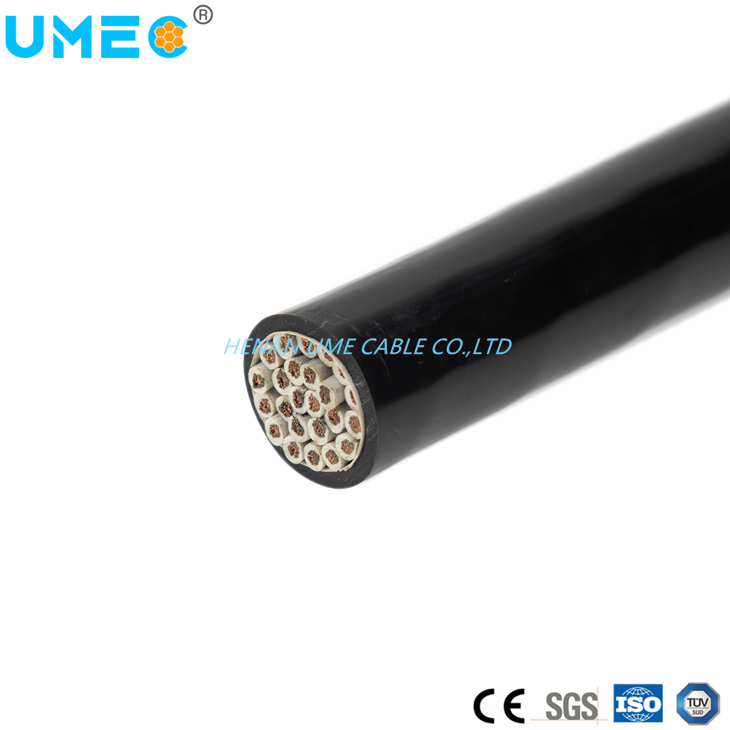 
                China de fábrica de cable conductor de cobre flexible aislante XLPE de PVC/Armaduras/Protector de cable de control
            