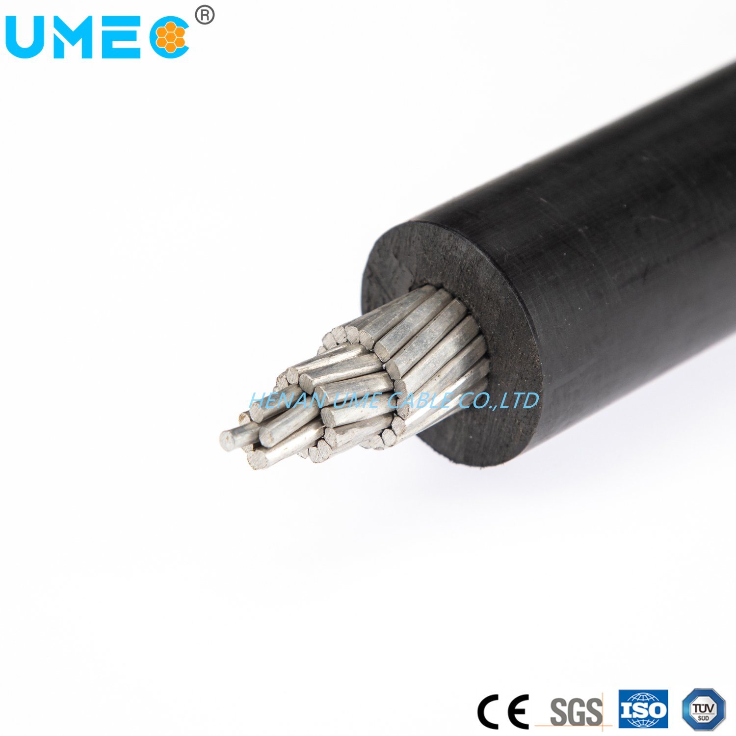 
                China proveedor eléctrica directa de fábrica 6KV 11kv 26kv 35kv XLPE 630mm2 Cable de alimentación Cable aislado con PVC
            