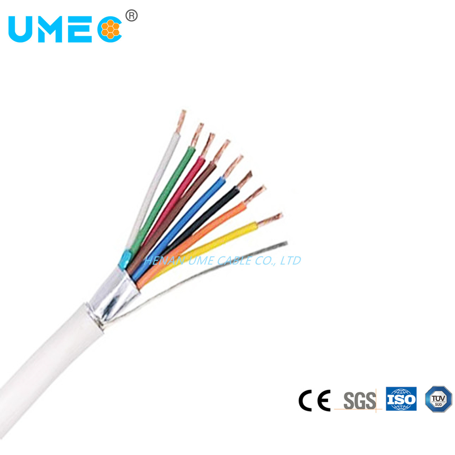 Control Cable with Cu Core XLPE Insulation PVC Sheath