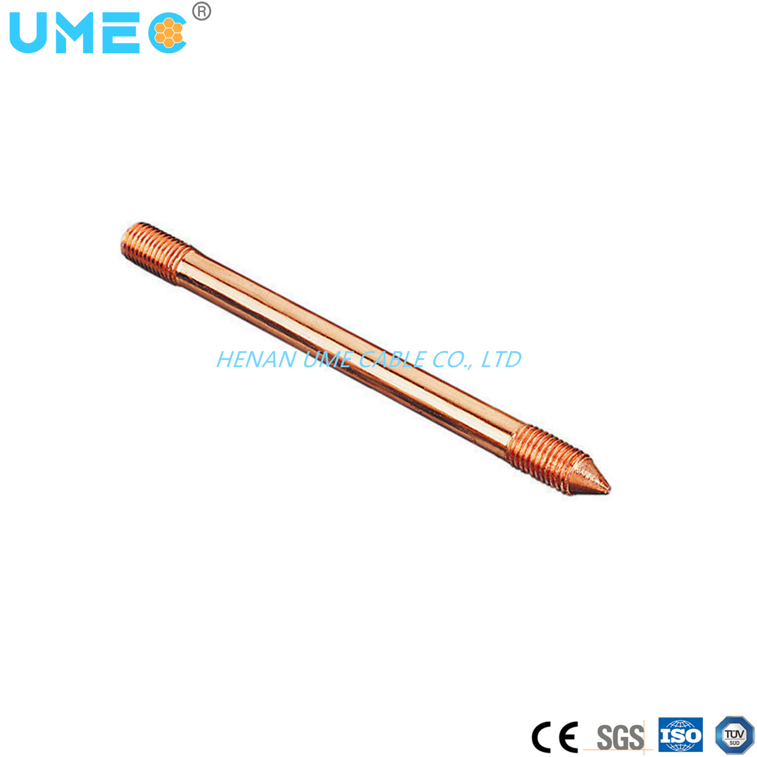 China 
                Cable de tierra de las varillas de tierra de cobre-revestido
              fabricante y proveedor