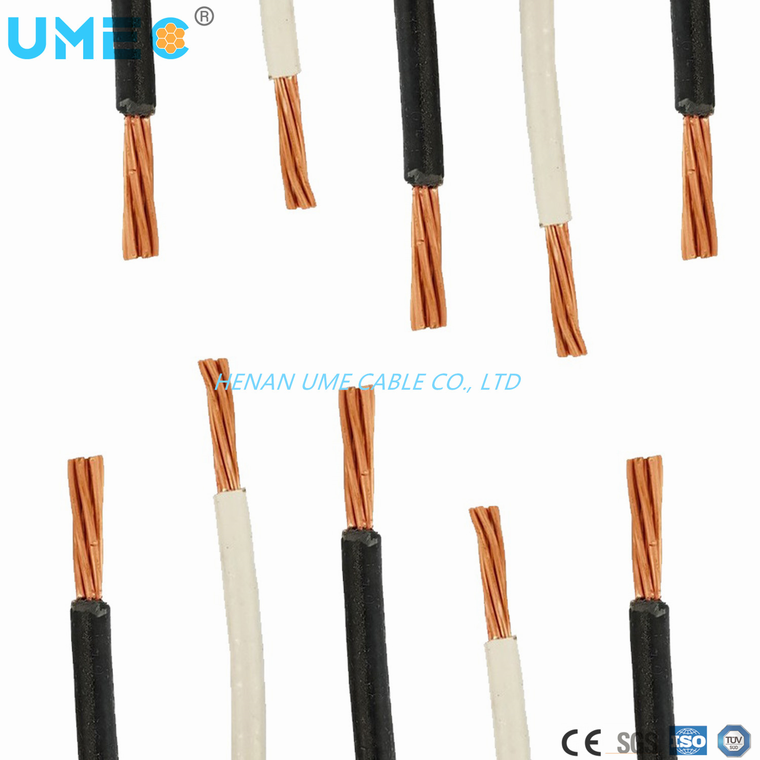 Copper PVC Insulated Building Flexible Electric Wire BV