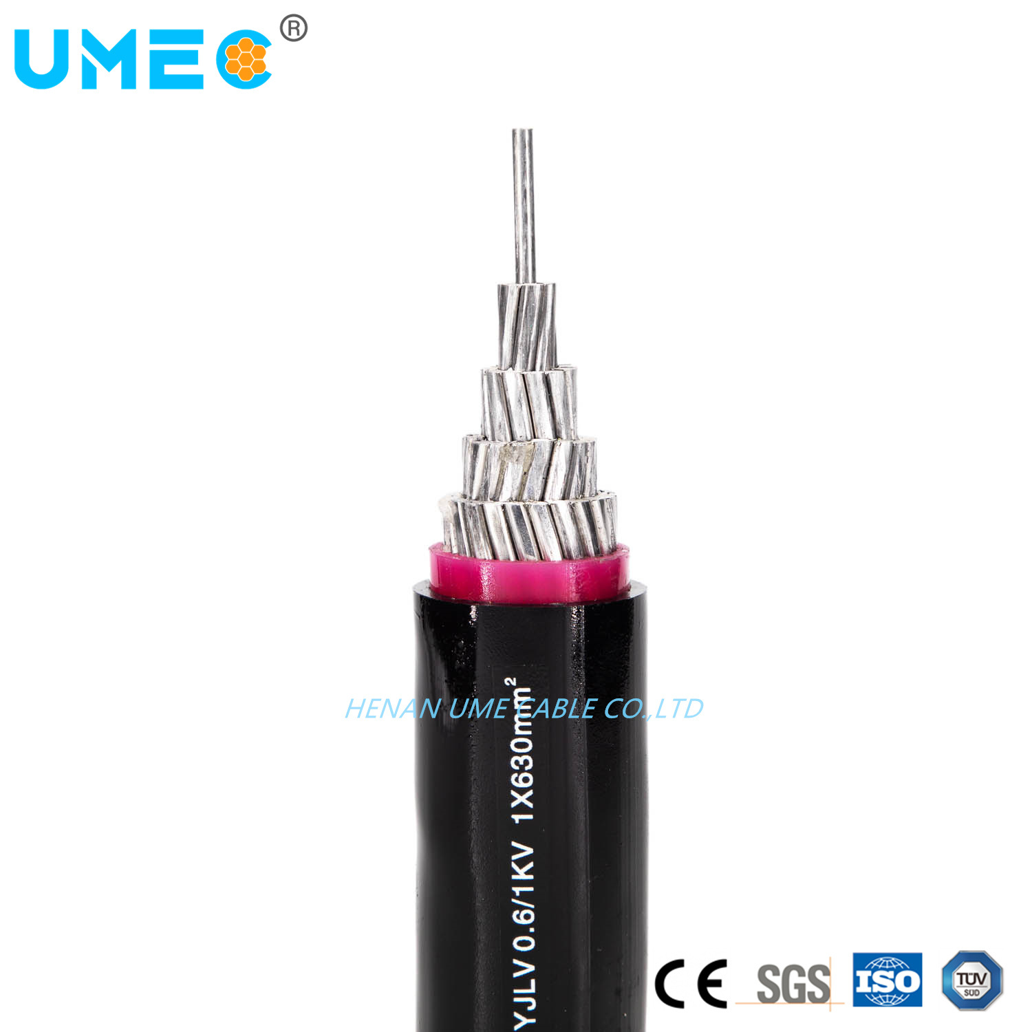 Customized Aluminum 120mm2 240mm2 300mm2 0.6/1kv Submarine Single 2 3 4 Core XLPE Insulated Power Cable