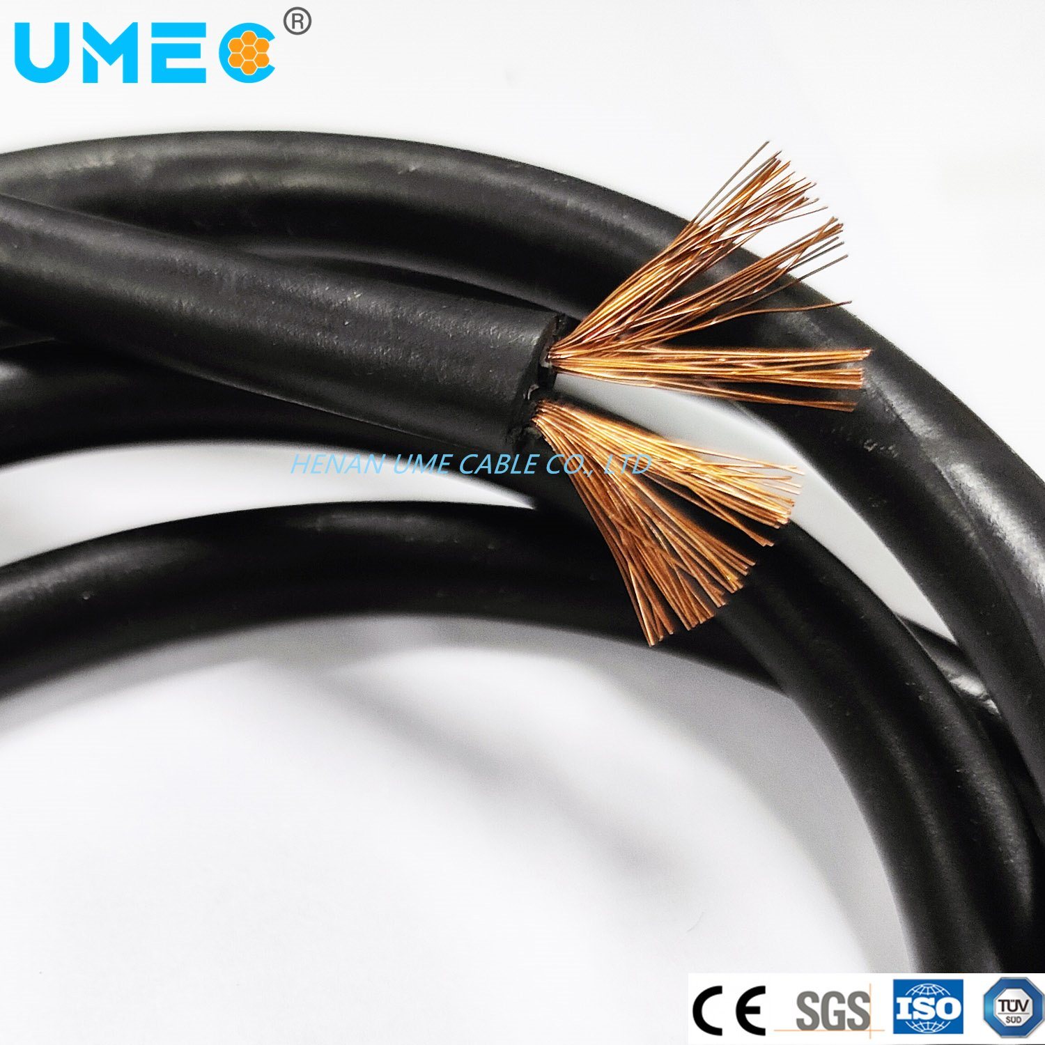 
                La norme DIN 57282 de l′installation en silicone/EPDM/câble souple de gaine en caoutchouc néoprène 12 14 câble 16AWG
            