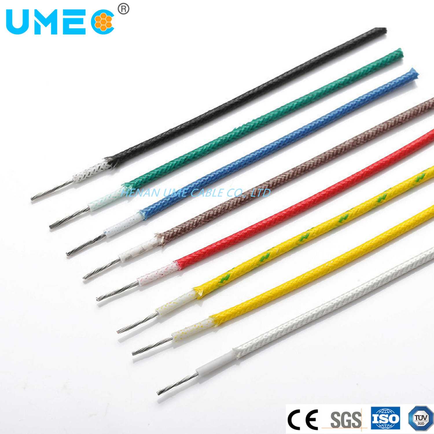 China 
                Panel de control eléctrico de cobre estañado flexible de fibra de vidrio de la funda de silicona de Cable trenzado Sif Cable/GL
              fabricante y proveedor