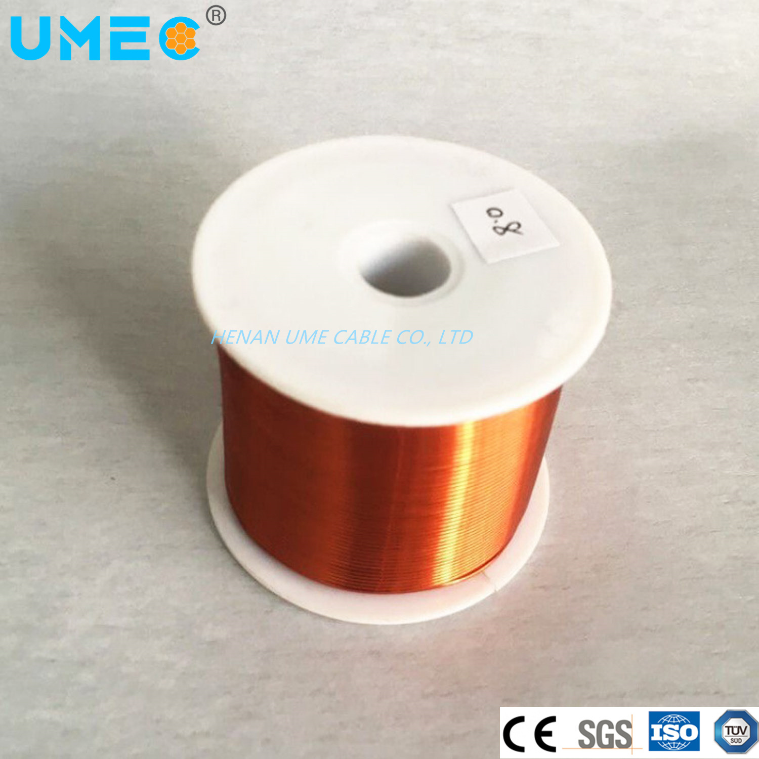 Electric Copper Clad Aluminum Enameled Wire Is Suitable for Electronic Transformers Wires and Cables Inductance Motors Cable Wire