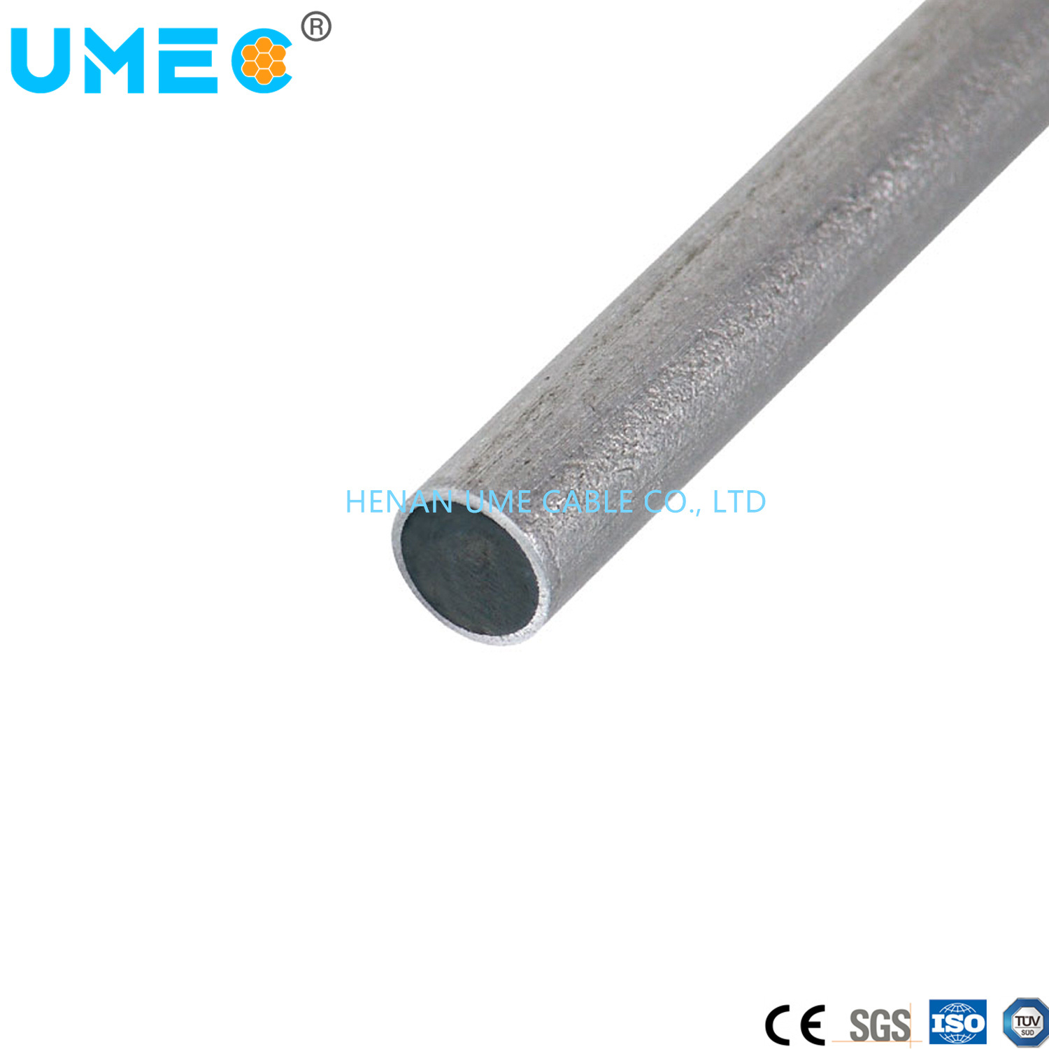 Electric Hard Drawn Aluminum Clad Steel Wire Rod 3/7/19/37 Stranded Acs Single Wire for ACSR/Aw Electrical Cable