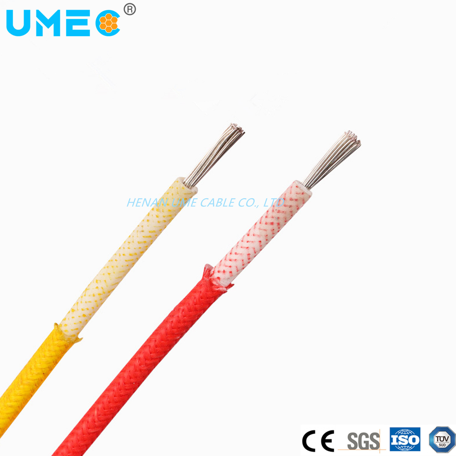 Electric Heat 180 Sif/Gl Sif Silicone Insulated Wire with Fibreglass Braiding for Instruments Cable Wire