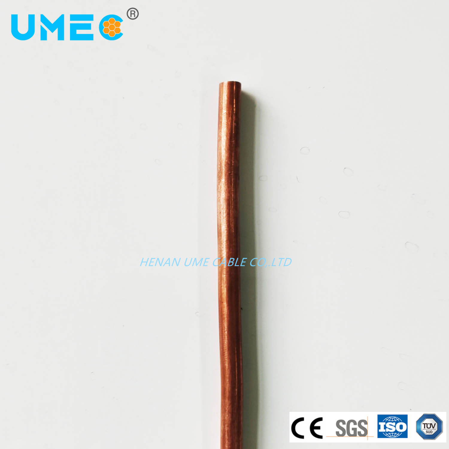 
                Electric conducteur interne de câble coaxial plaqué de cuivre de l′acier 7CCS strand 19strand Copperweld Câble électrique
            
