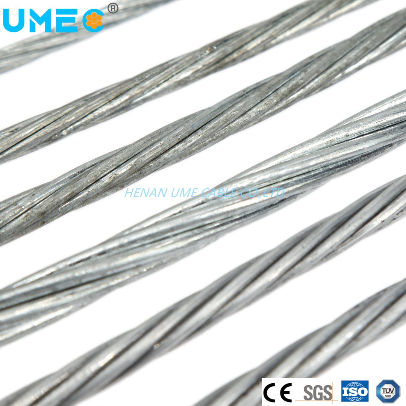 Chine 
                1860 électrique MPa concentriquement brin du fil en acier galvanisé 3.05mmx7 Fils pour la corde de fils en acier galvanisé
              fabrication et fournisseur