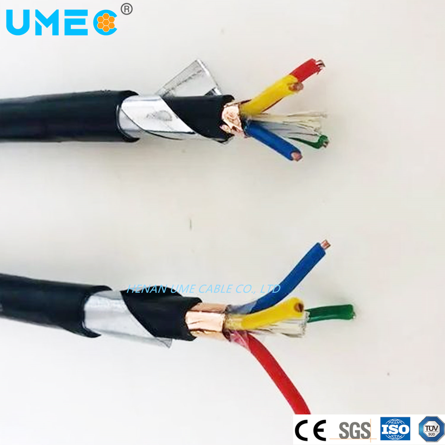 
                Electrical Railway Signal Cable Digital Signal Ptya23 Double Steel Strip Armored PE Outer Sheath Cable
            