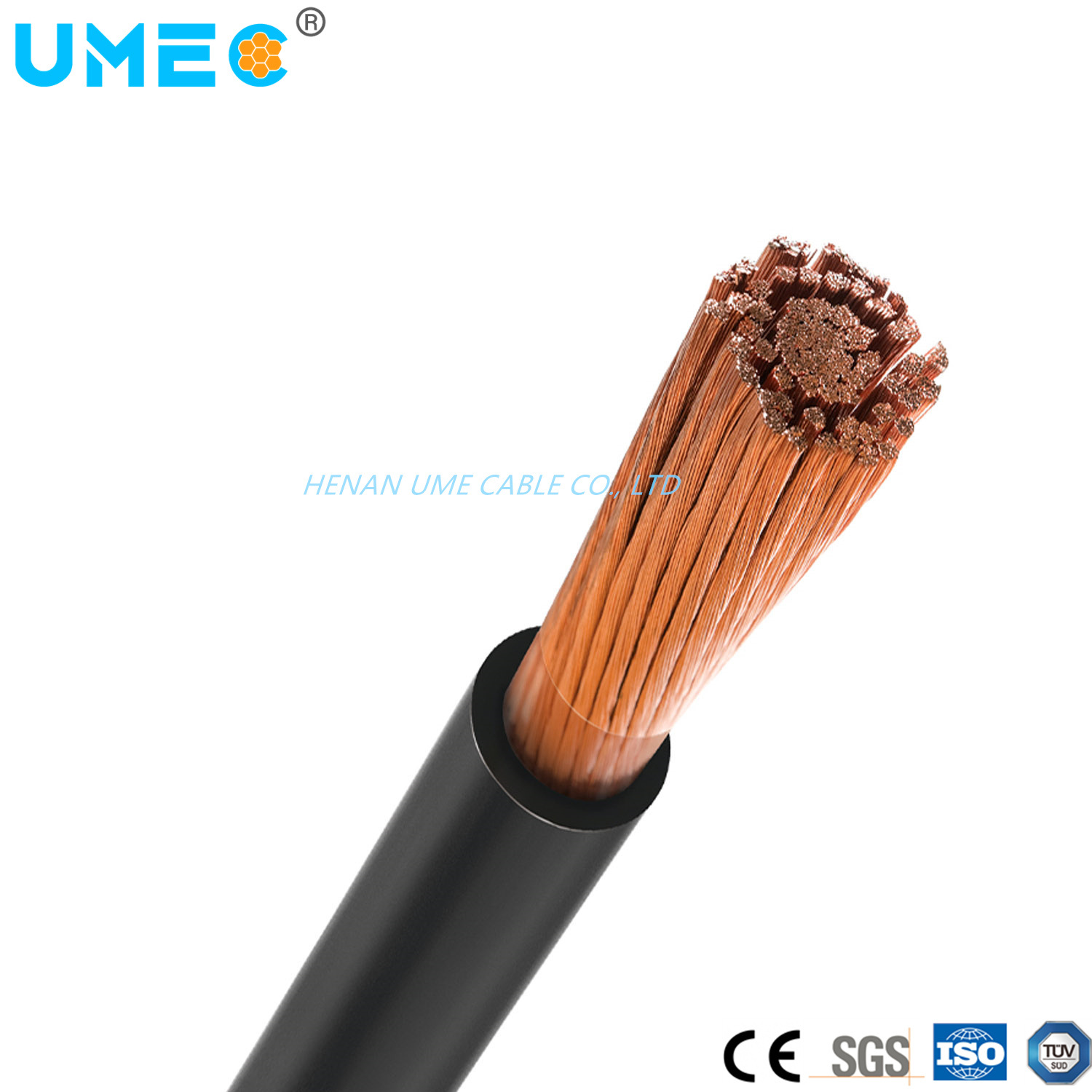 Electrical Wholesale Welding Cable 300 AMP High Flexibiiity Oil Resistant, Flame Resistant and Wear-Resistant 25mm2 Electrical Cable