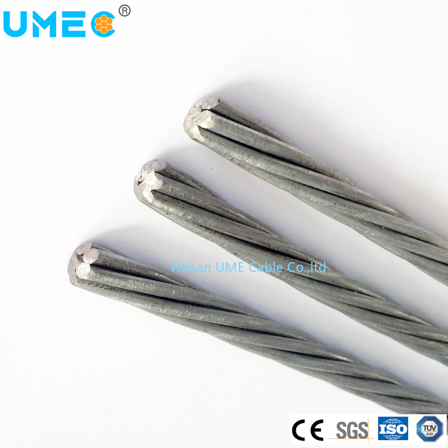 Exported Good Quality High Carbon Wire Rod Galvanized Steel Strand Point Contact Lay Rope