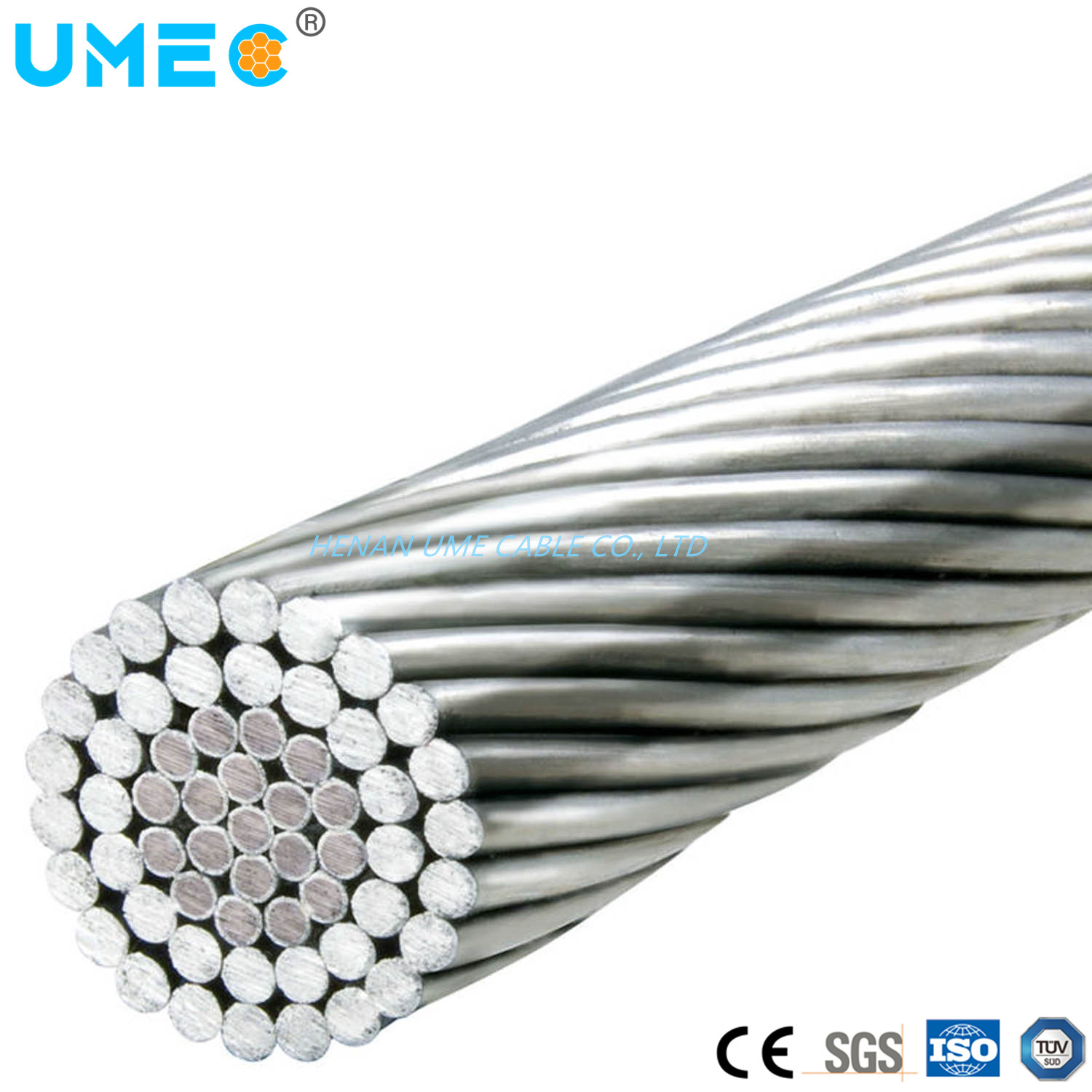 China 
                Directa de Fábrica de aluminio conductor de aluminio reforzado de acero Clas ACSR/AW
              fabricante y proveedor