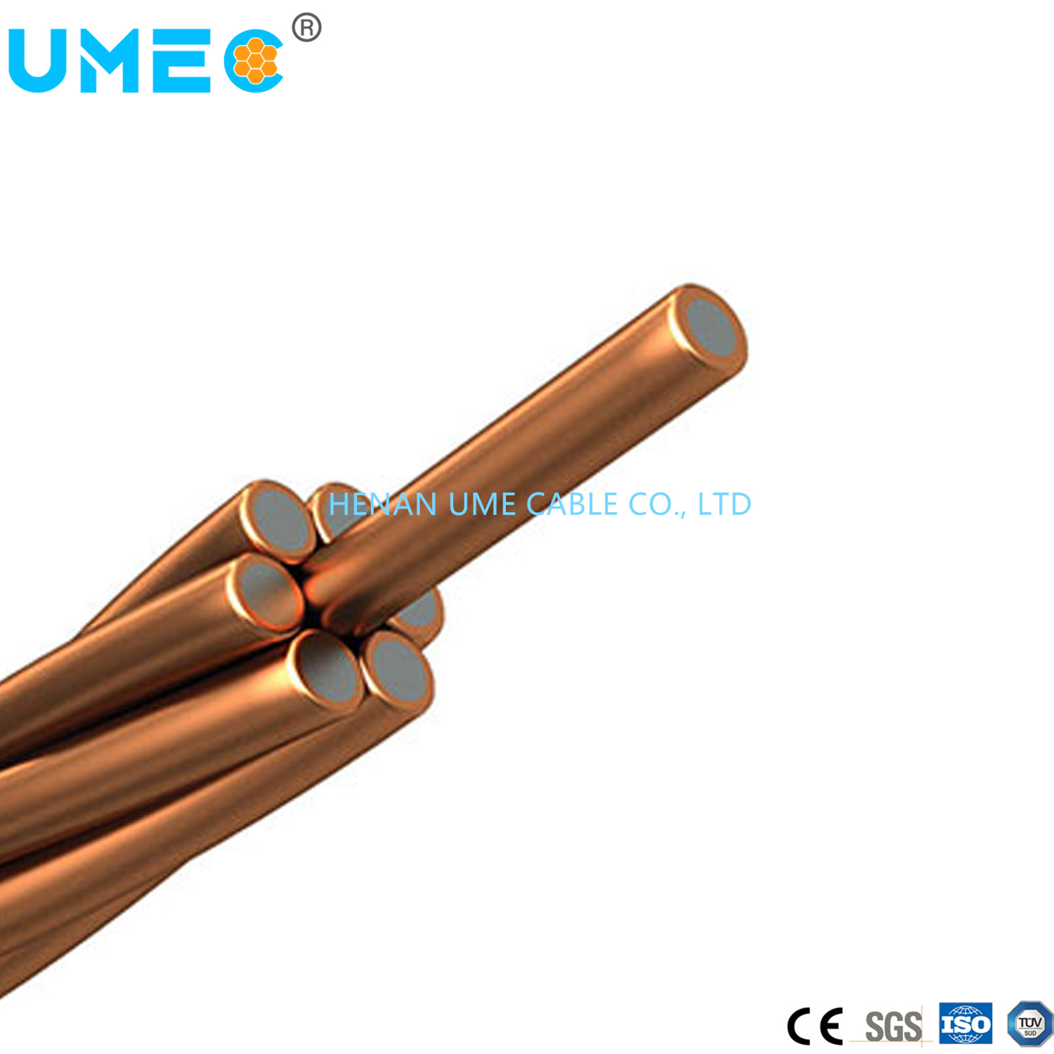 
                preço de fábrica de aço revestido de cobre de alta qualidade o fio condutor do CCS
            