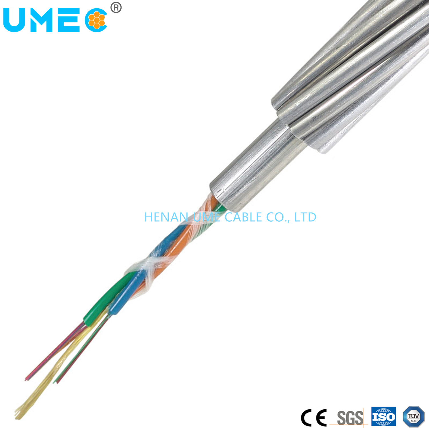 
                Cable de fibra óptica Cable de comunicación/Oppc Opgw
            