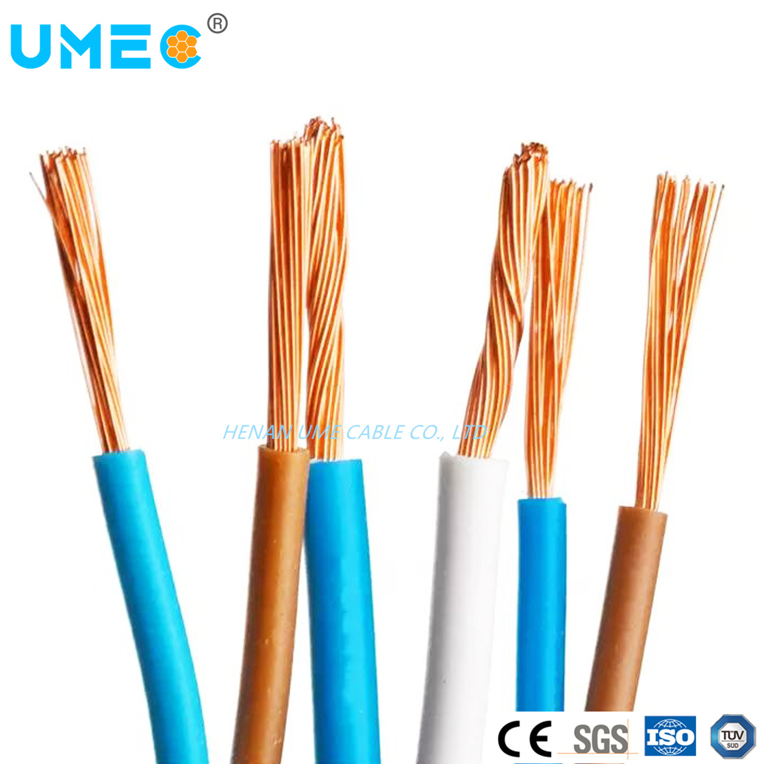 
                H07V-K Nyaf Copper Cable 2.5mm2 4mm2 6mm2 10mm2 PVC Insulation Black Yellow and Green Colored Cable for Building
            