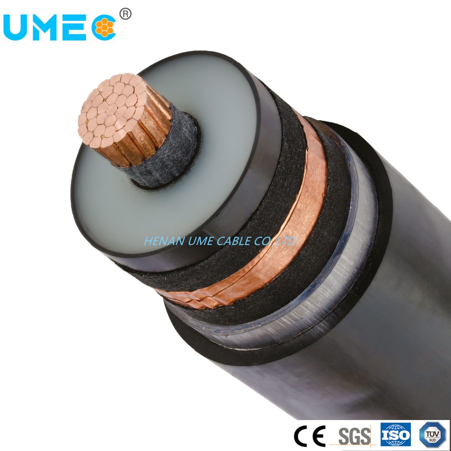 China 
                Cable de alimentación aislado XLPE de alta tensión 38/66kV
              fabricante y proveedor