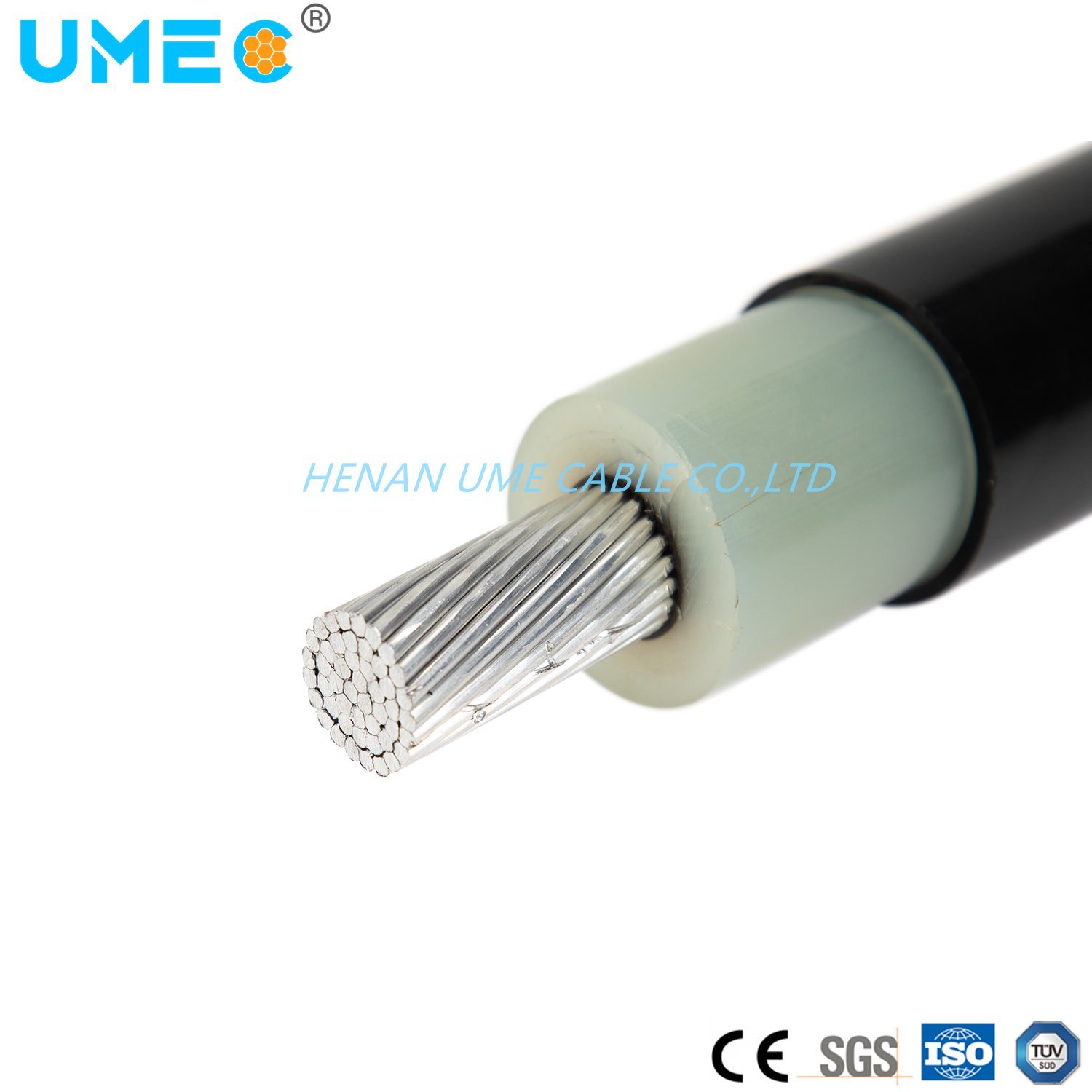 
                Cable XLPE Hv con plomo de la vaina de aleación de aluminio (123) 64/110 Kv 1x70mm2 1x95mm2 1x120mm2 Metro Cable XLPE de aleación de aluminio
            