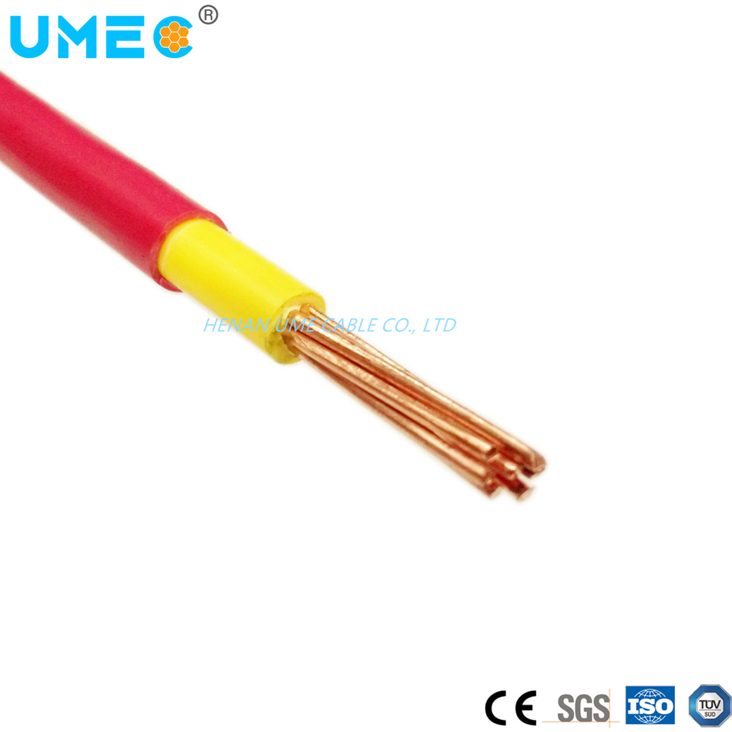 IEC 60227 Electric Copper Aluminum Conductor PVC Insulated PVC Sheath BVV Blvv Copper Cable Wire