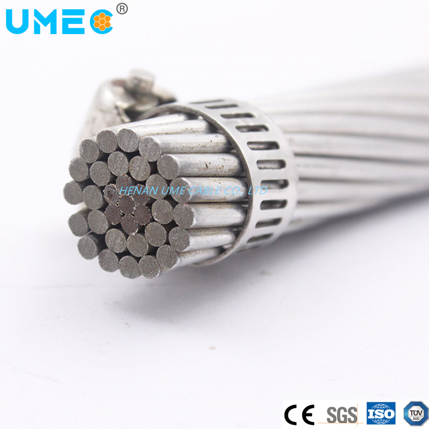 Cina 
                Acciaio conduttore in lega di alluminio Aacsr A2/S1a ad alta tensione IEC 61089 Filo in lega di alluminio rinforzato/filo in acciaio zincato 50/30 120/20 240/30mm2
              produzione e fornitore