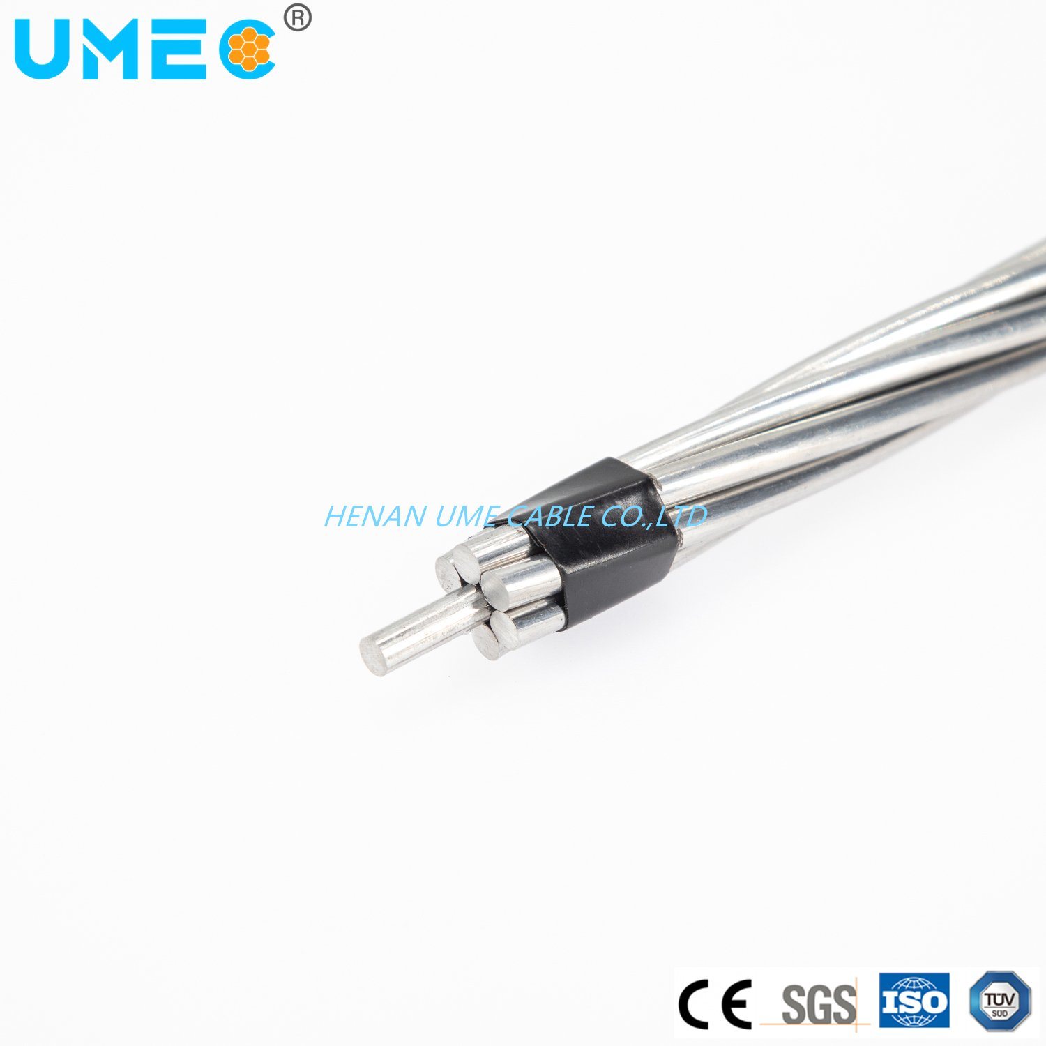 IEC 61089 Standard 7/1.83 7/2.29 7/2.89 7/3.63 Stranded 16sqmm up to 1250sqmm Aluminum Bare Conductor AAAC Conductor