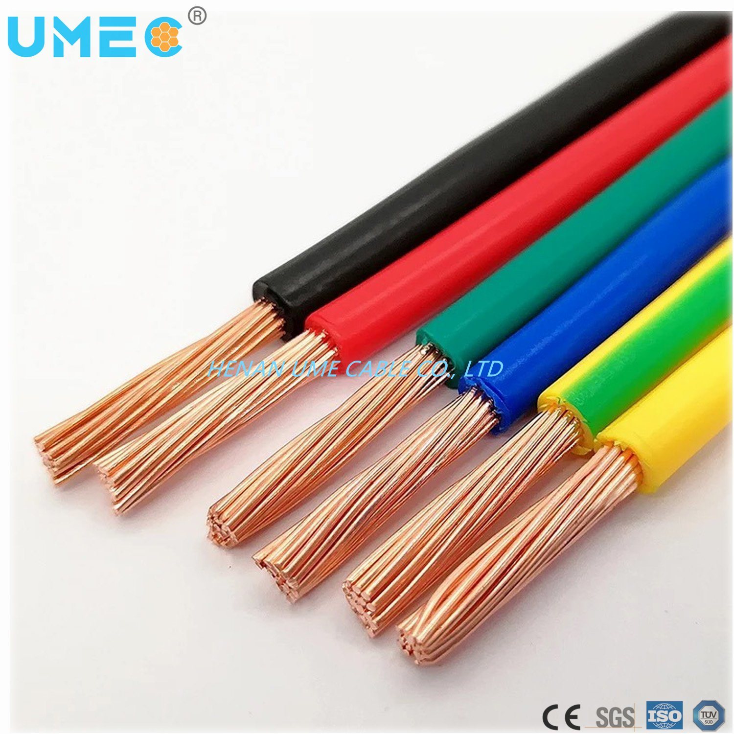 China 
                La instalación la construcción de viviendas con aislamiento de PVC flexible de cobre de núcleo único cable eléctrico cable H07V-K
              fabricante y proveedor