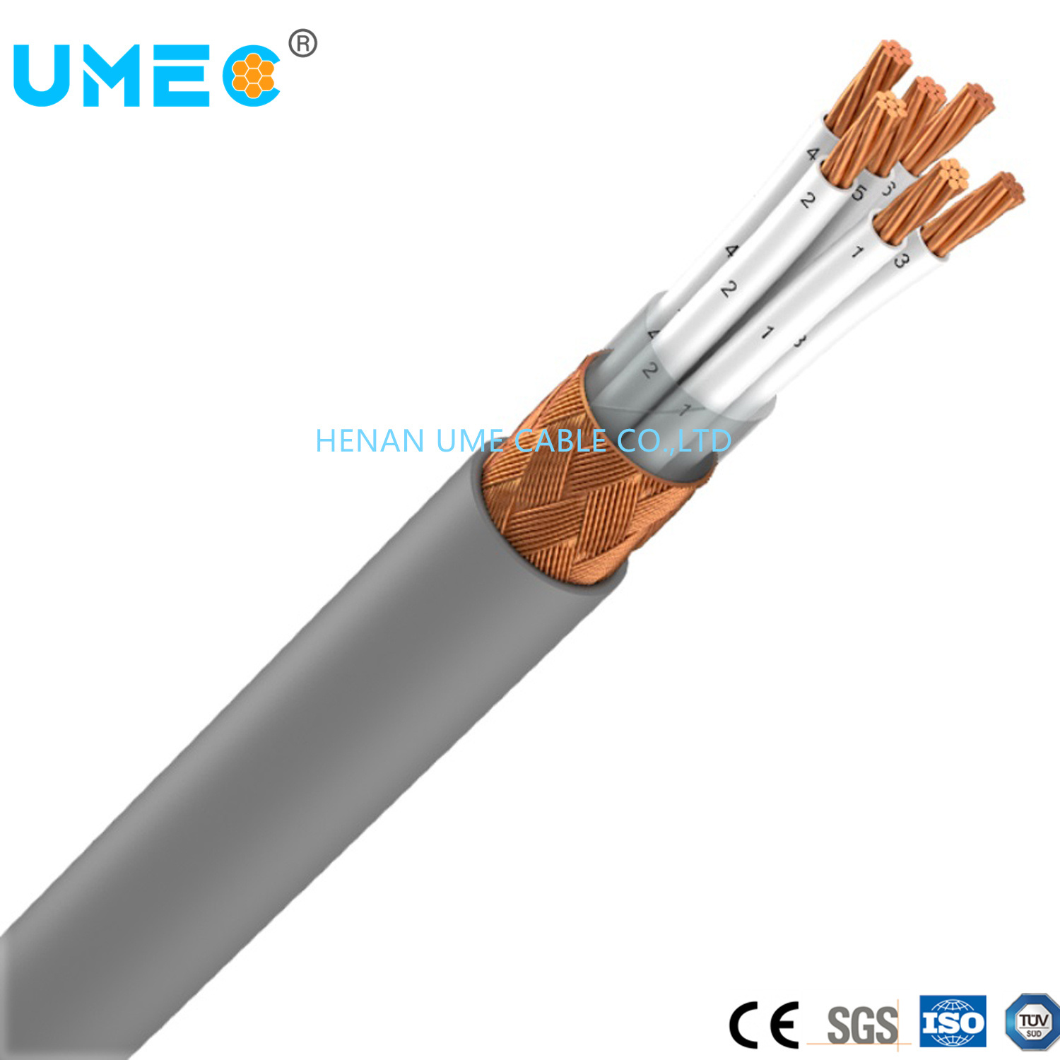 China 
                Cable de instrumento cable de alimentación blindado de pantalla trenzada
              fabricante y proveedor